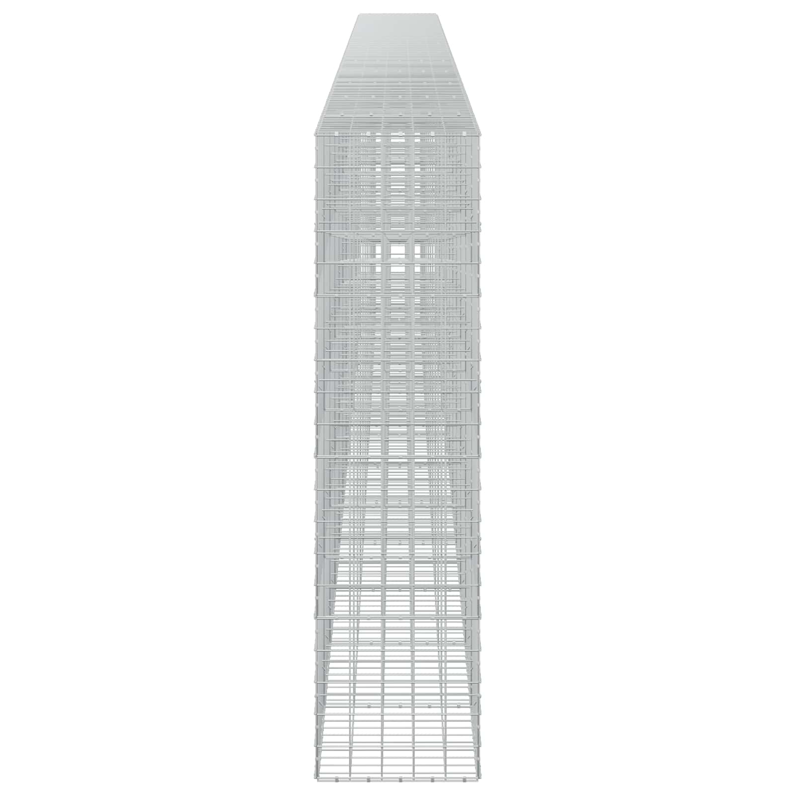 Gabion z žico 3,5 mm in mrežo 10x10 cm 1200x50x200 cm