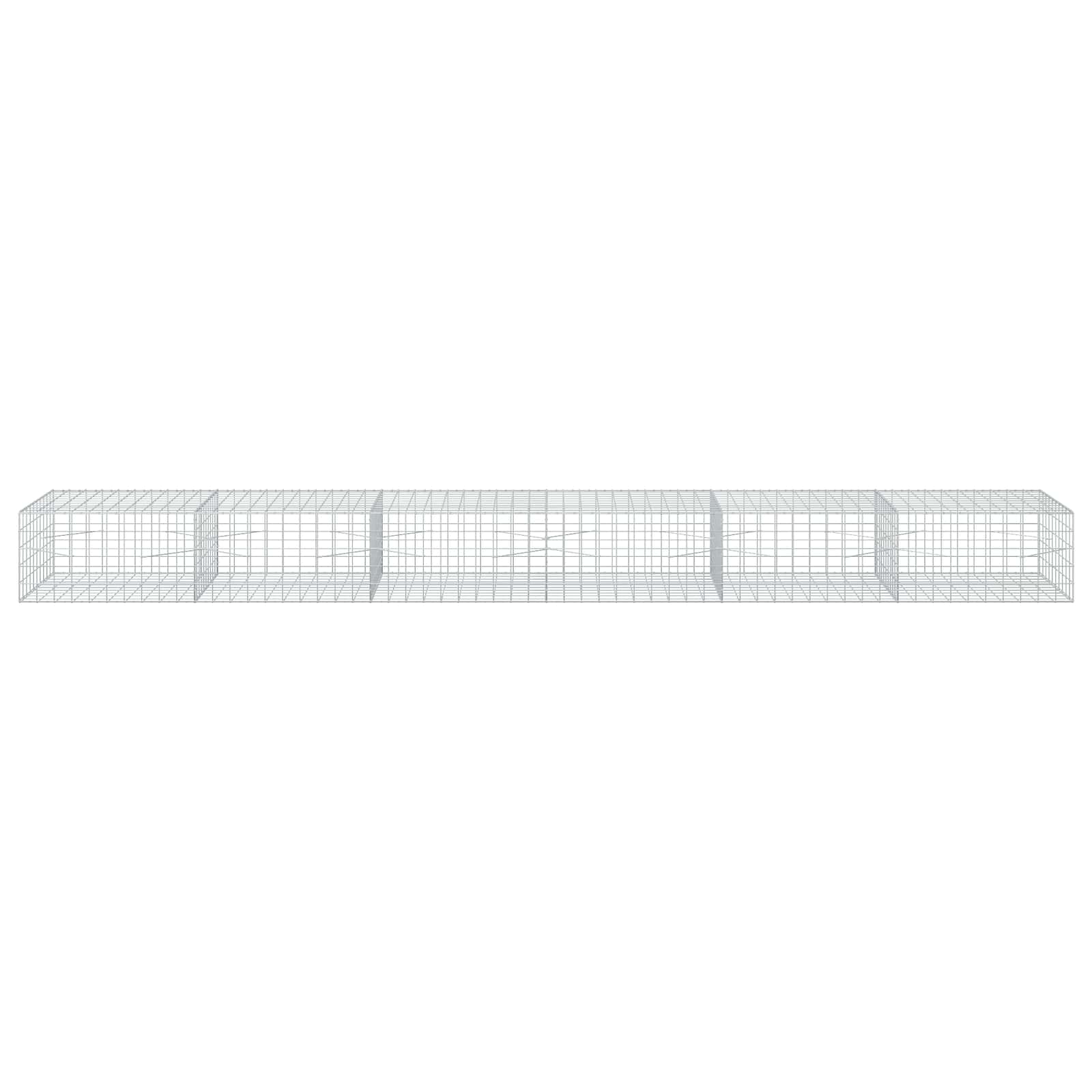 Γκαμπιόν με σύρμα 3,5 mm και πλέγμα 10x10 cm 600x100x50 εκ. - Image 3