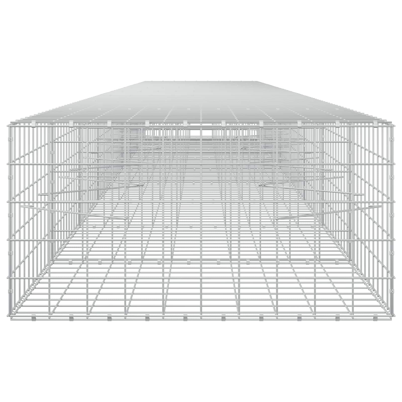 Gabion z žico 3,5 mm in mrežo 10x10 cm 850x100x50 cm