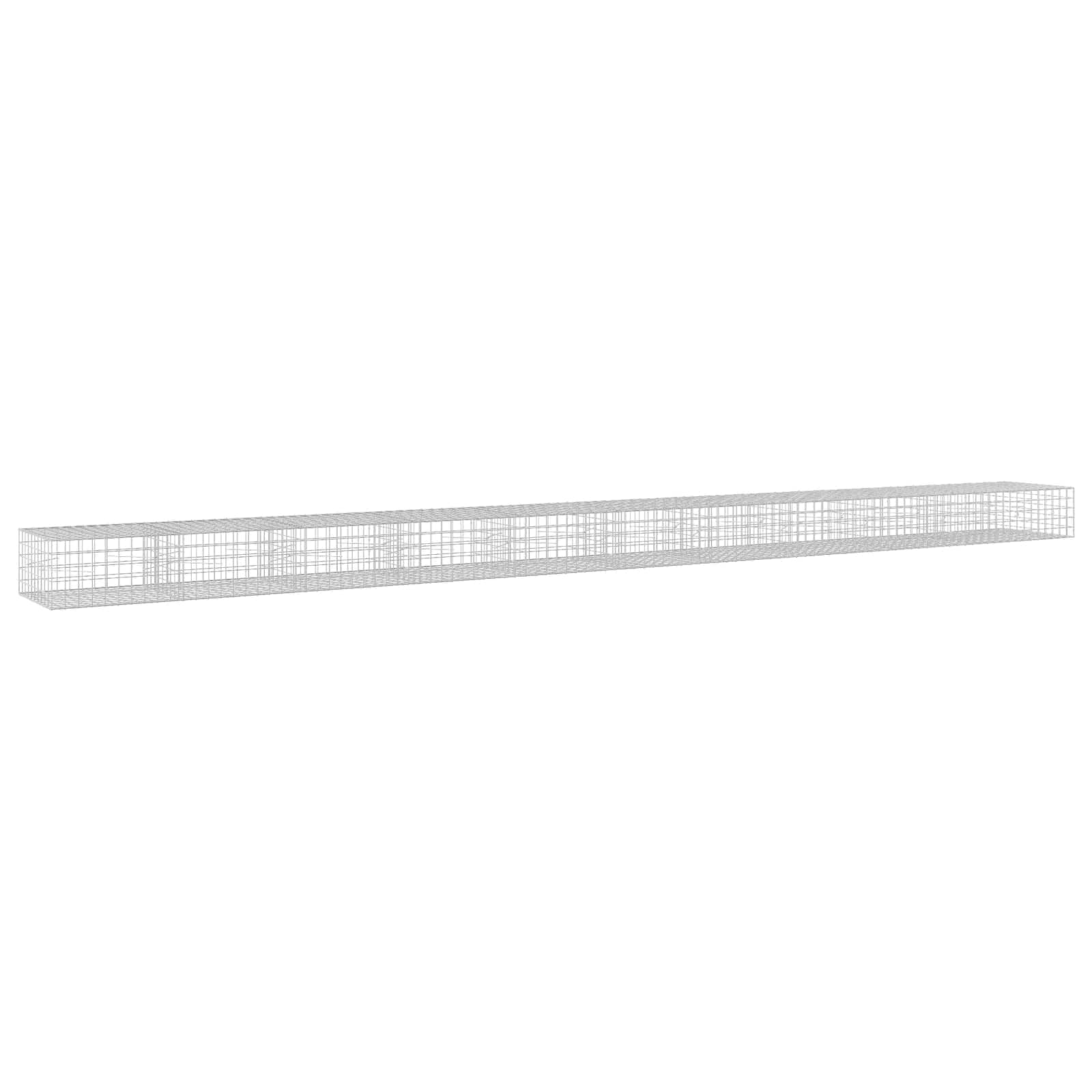 Gabion z žico 3,5 mm in mrežo 10x10 cm 1050x100x50 cm