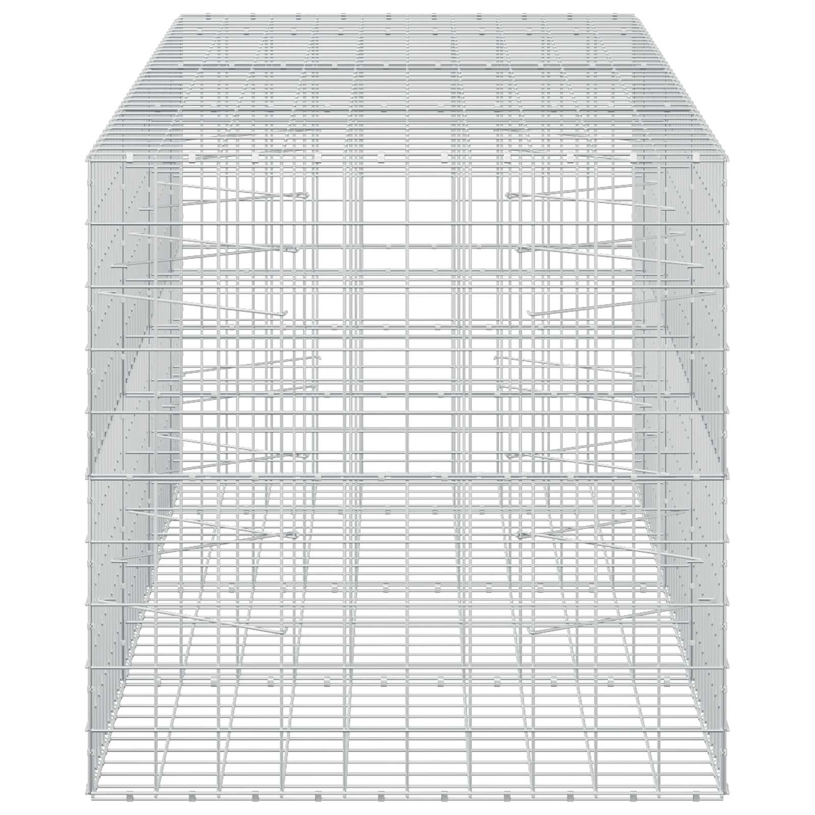 Γκαμπιόν με σύρμα 3,5 mm και πλέγμα 10x10 cm 350x100x100 εκ. - Image 4