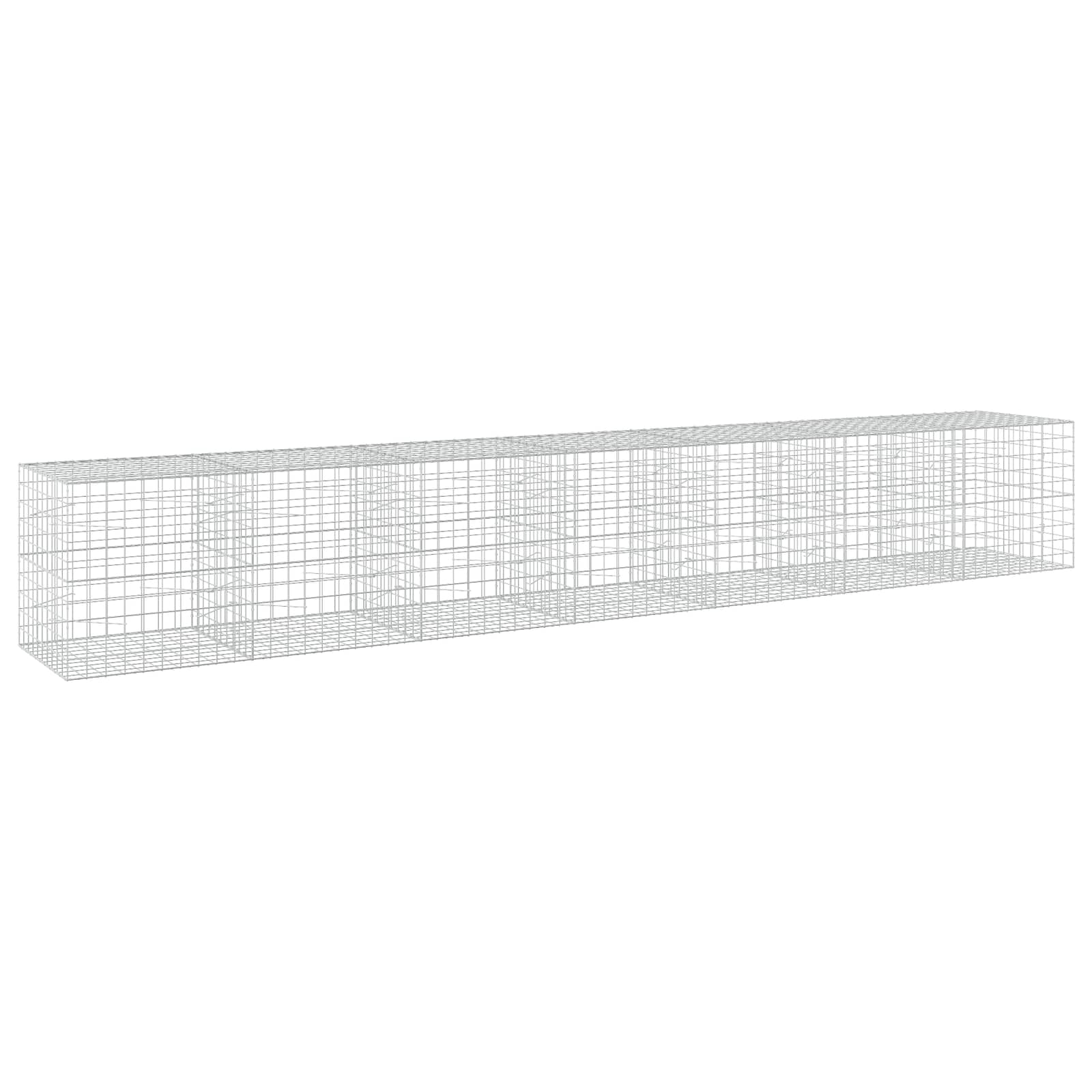 Gabion z žico 3,5 mm in mrežo 10x10 cm 700x100x100 cm
