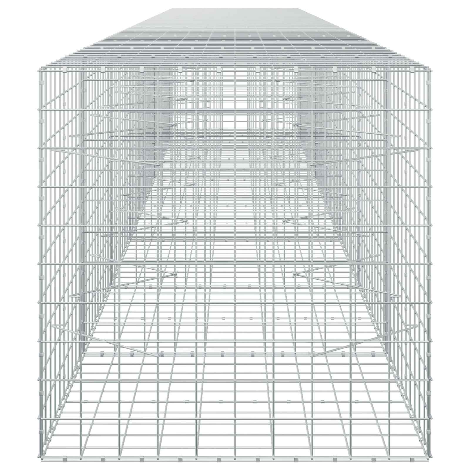 Gabion z žico 3,5 mm in mrežo 10x10 cm 750x100x100 cm
