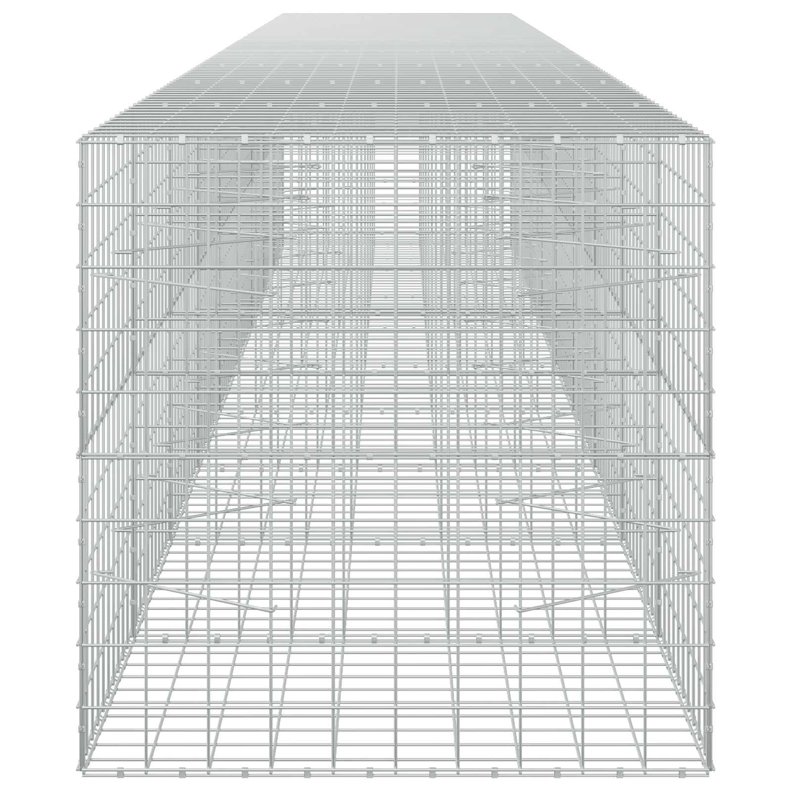 Gabion z žico 3,5 mm in mrežo 10x10 cm 900x100x100 cm