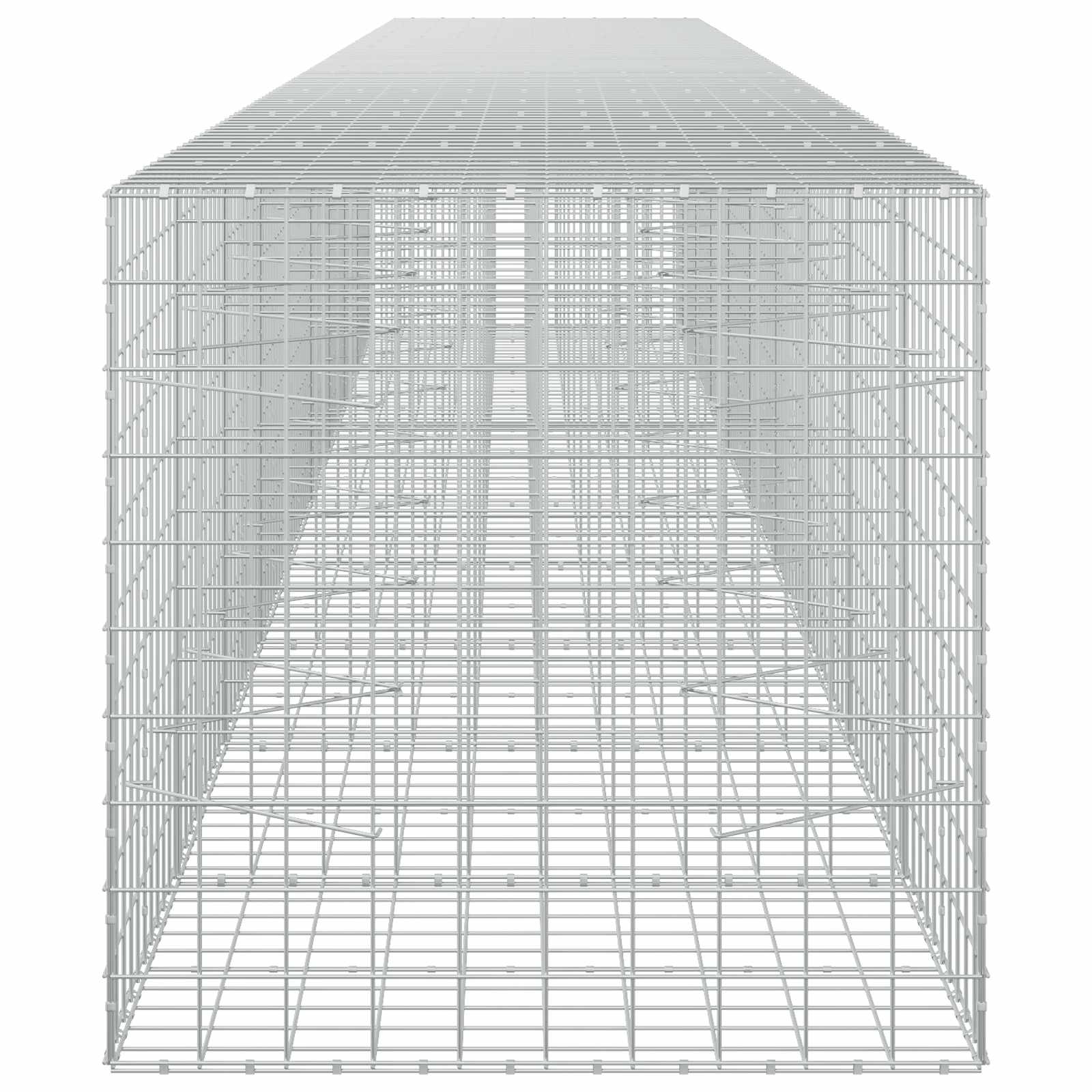 Gabion z žico 3,5 mm in mrežo 10x10 cm 950x100x100 cm