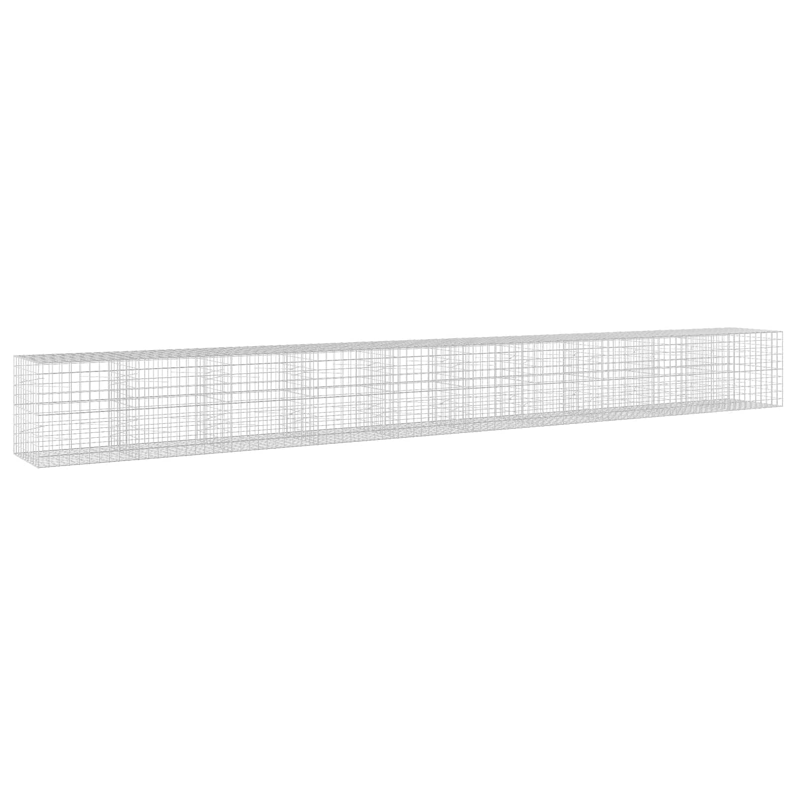 Gabion z žico 3,5 mm in mrežo 10x10 cm 1000x100x100 cm