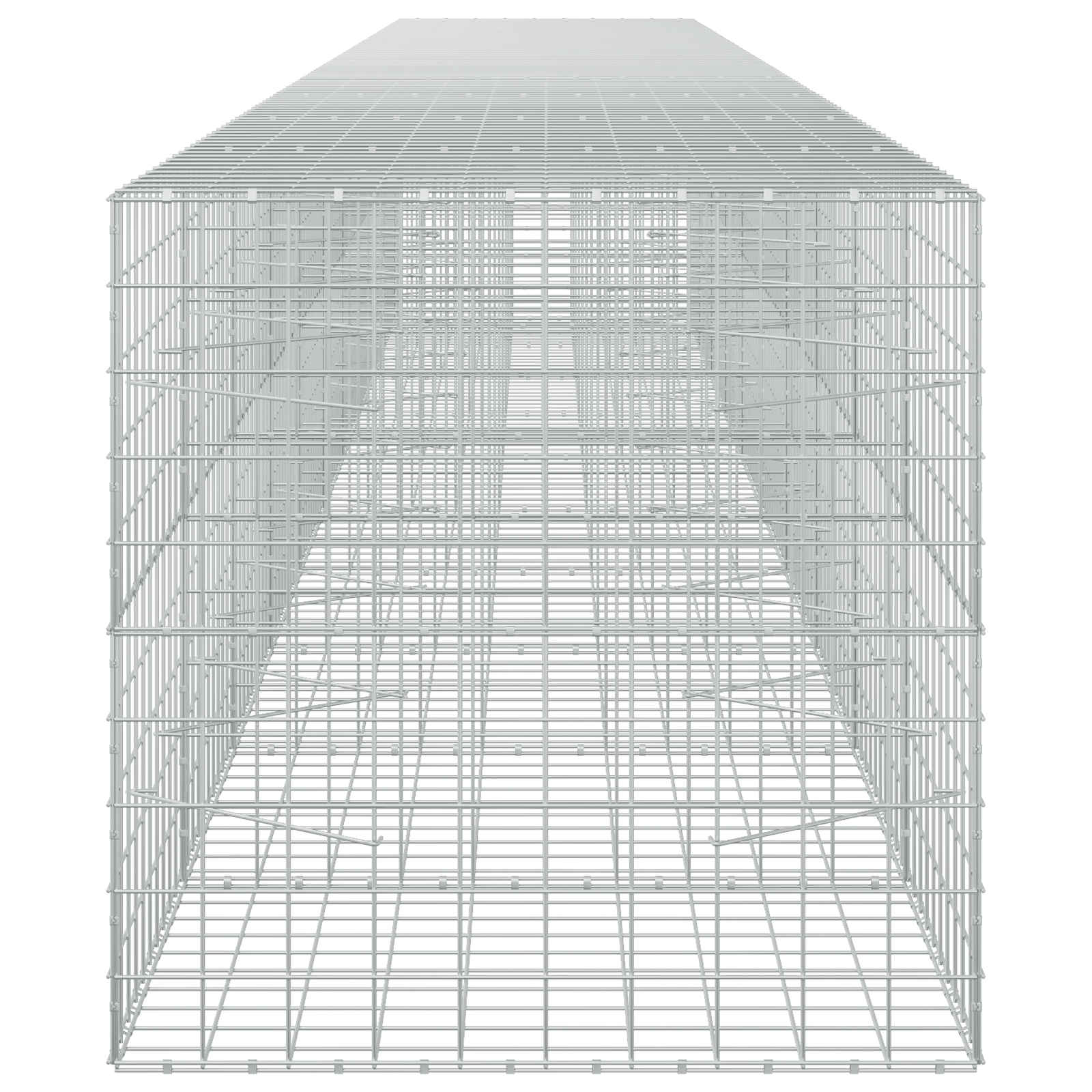 Gabion z žico 3,5 mm in mrežo 10x10 cm 1000x100x100 cm