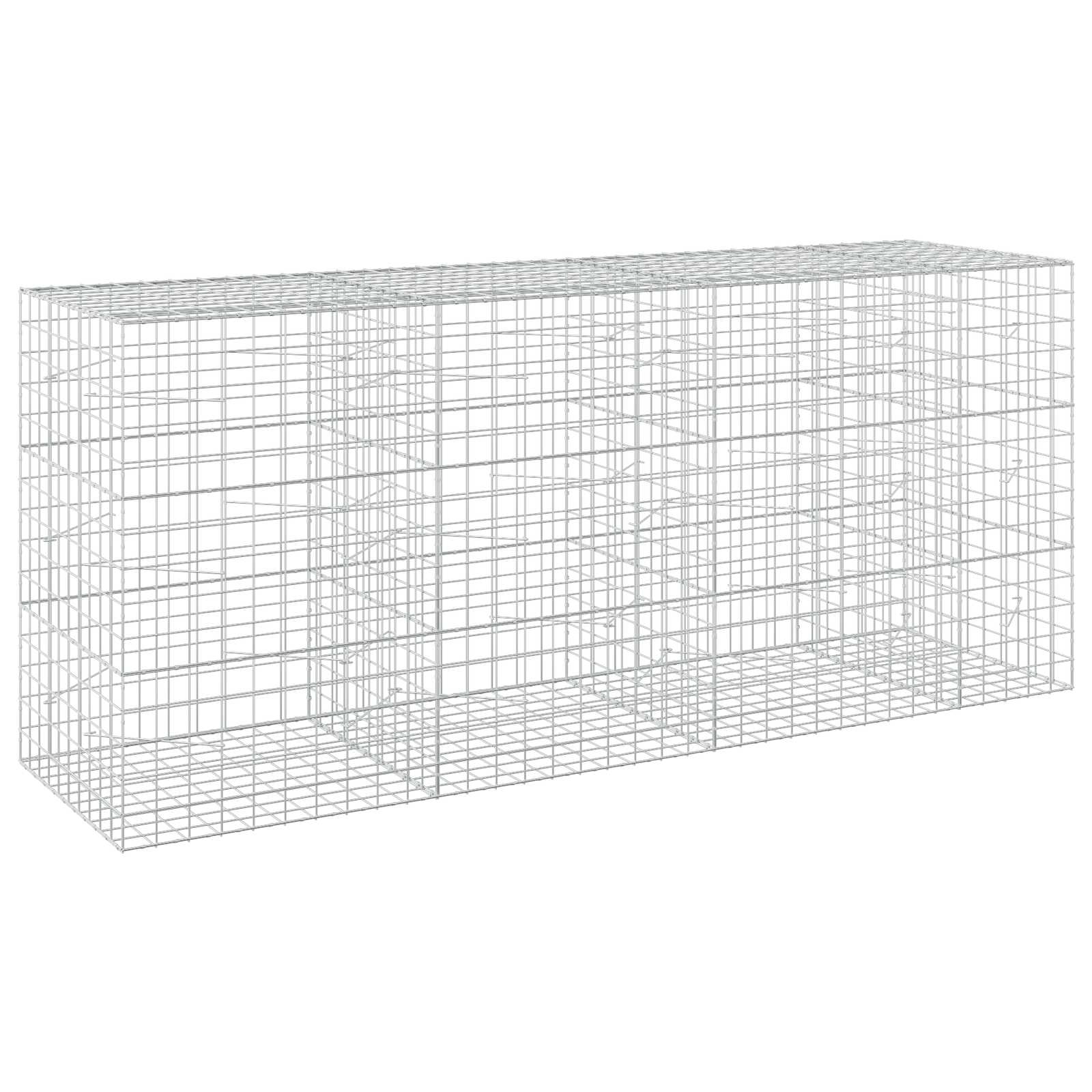 Gabion z žico 3,5 mm in mrežo 10x10 cm 350x100x150 cm