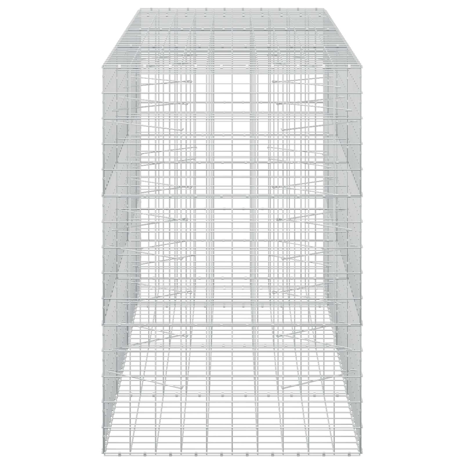 Gabion z žico 3,5 mm in mrežo 10x10 cm 350x100x150 cm
