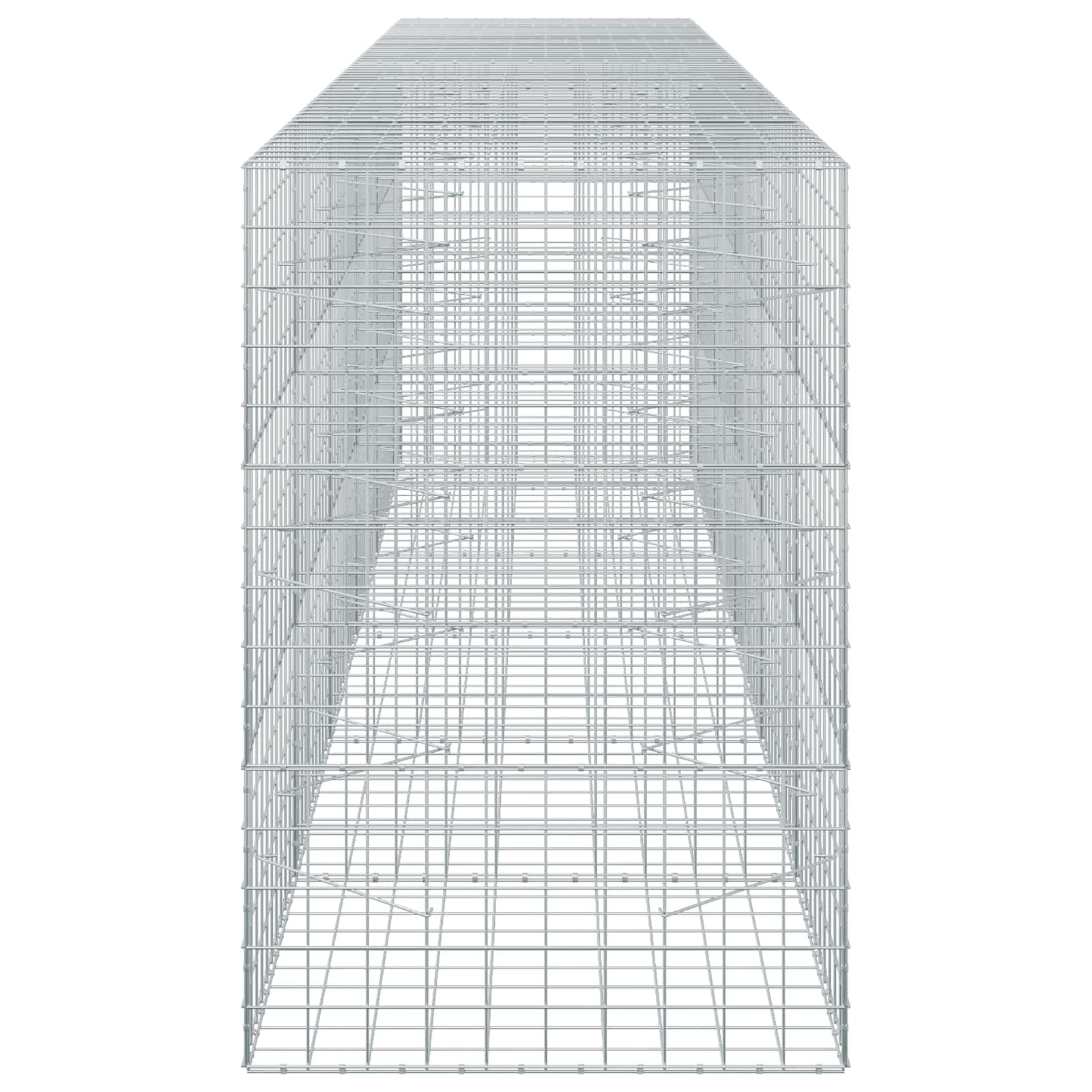 Gabion z žico 3,5 mm in mrežo 10x10 cm 550x100x150 cm