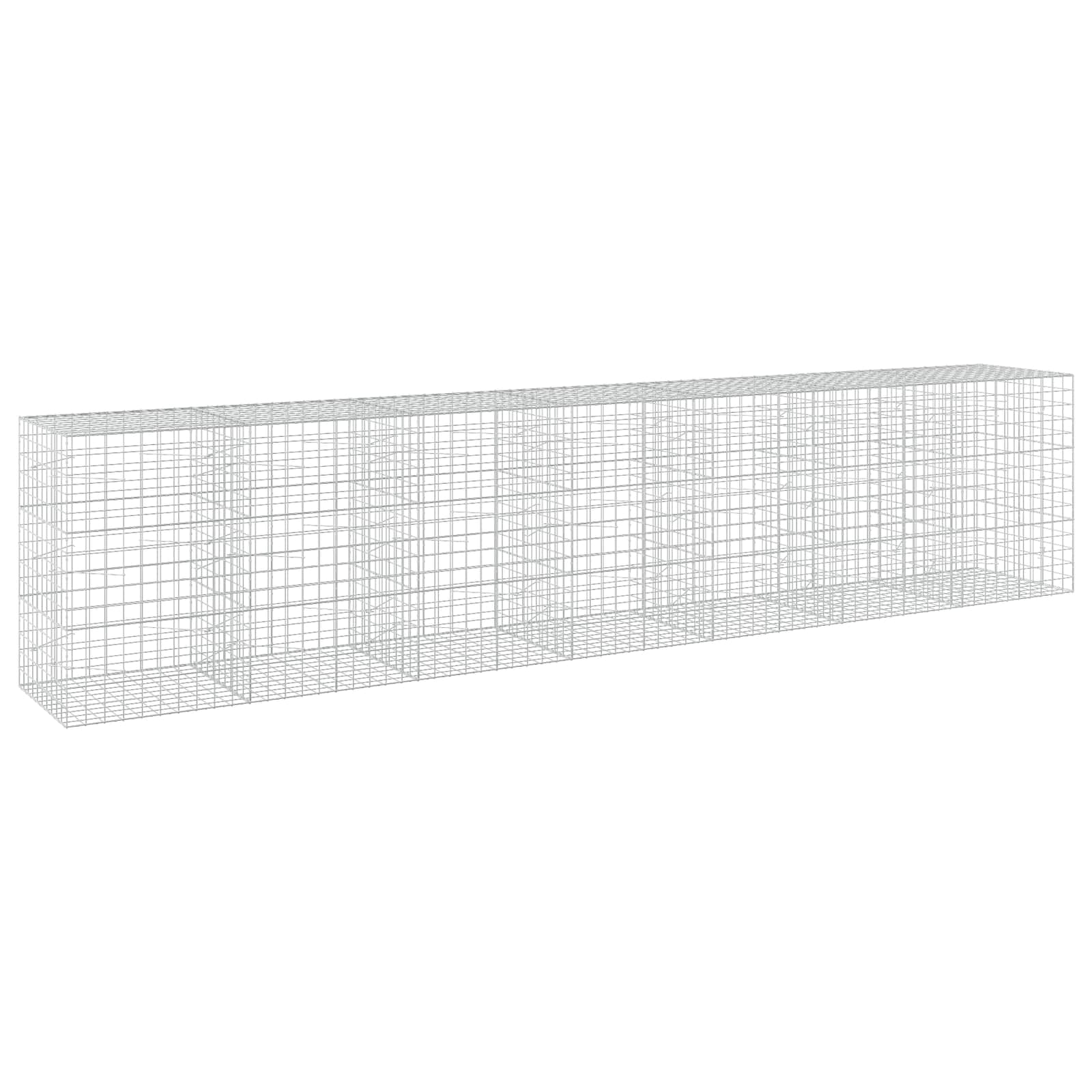 Gabion z žico 3,5 mm in mrežo 10x10 cm 700x100x150 cm