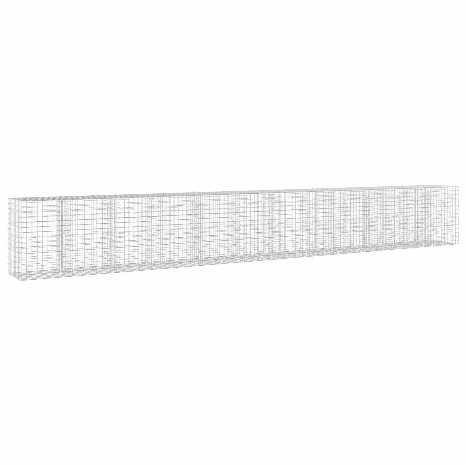Gabion z žico 3,5 mm in mrežo 10x10 cm 1150x100x150 cm