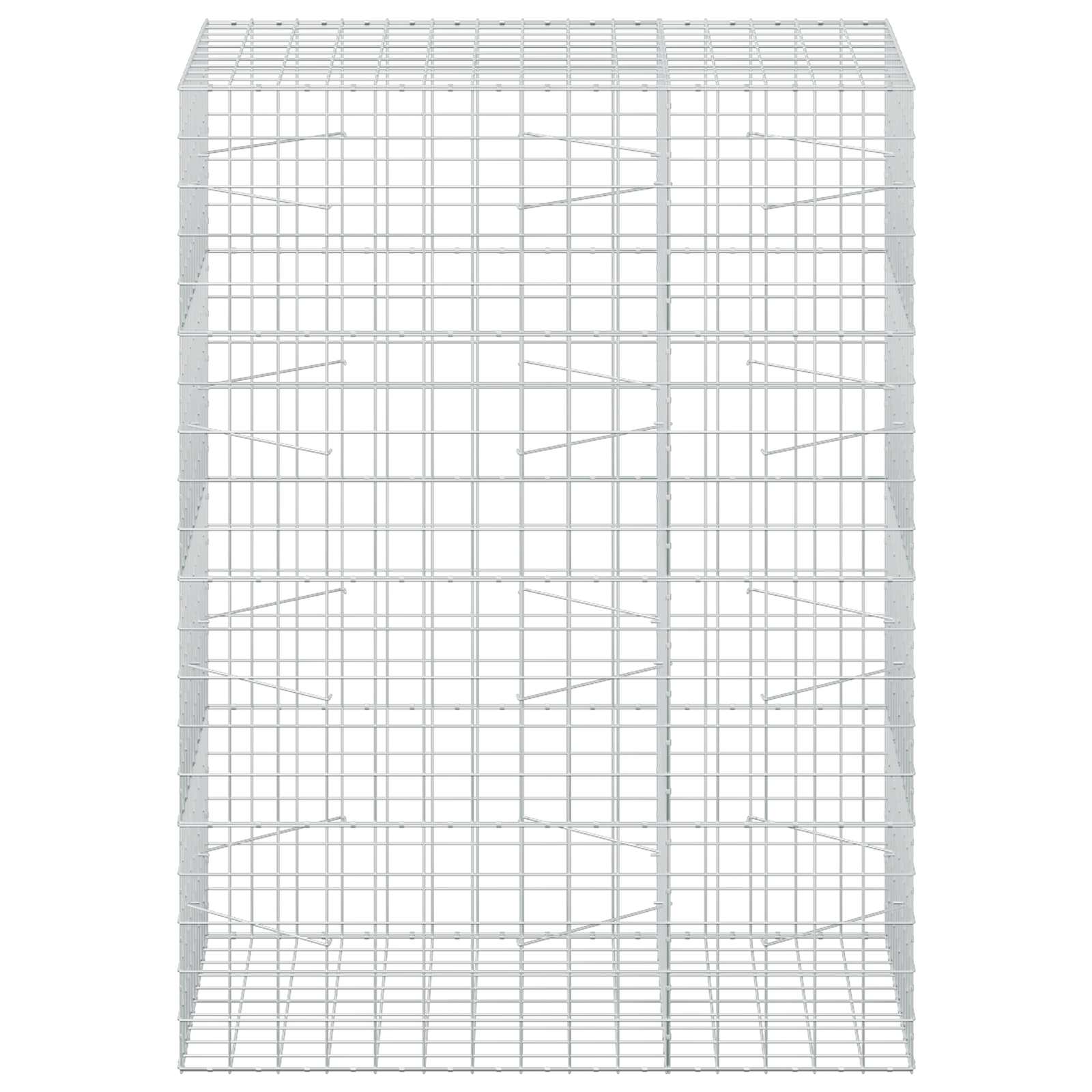 Gabion z žico 3,5 mm in mrežo 10x10 cm 150x100x200 cm