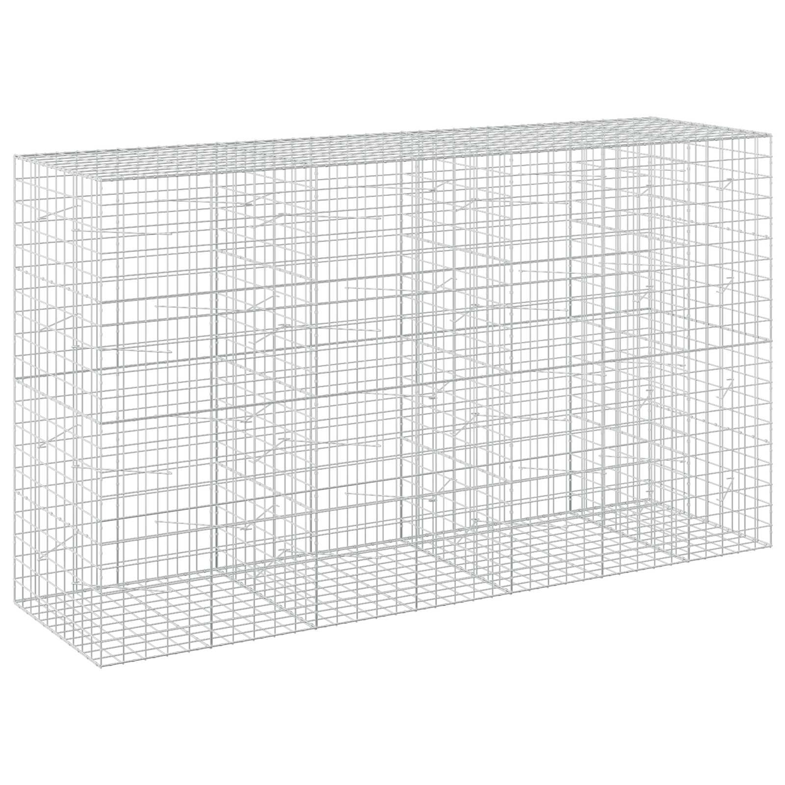 Gabion z žico 3,5 mm in mrežo 10x10 cm 350x100x200 cm