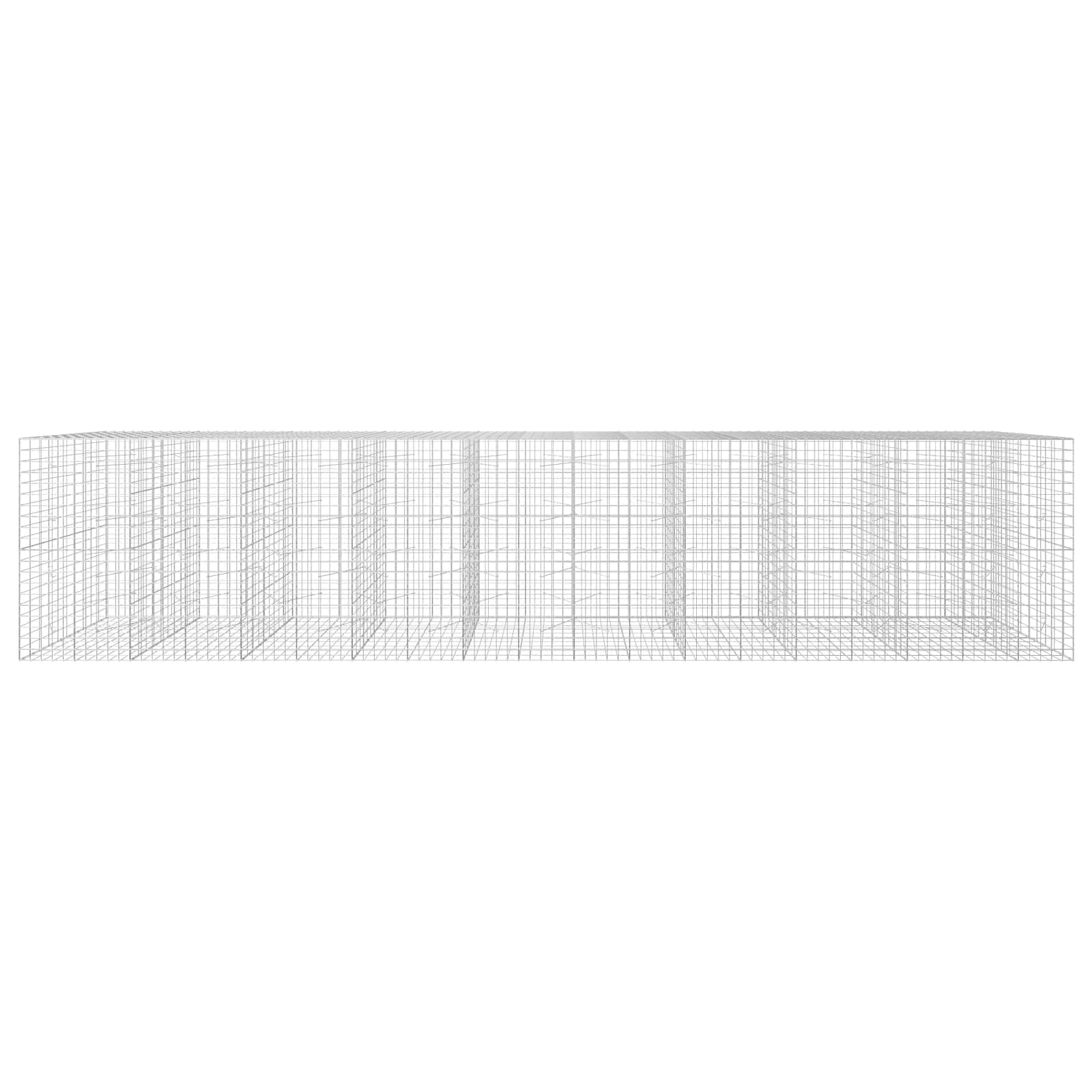 Gabion z žico 3,5 mm in mrežo 10x10 cm 950x100x200 cm