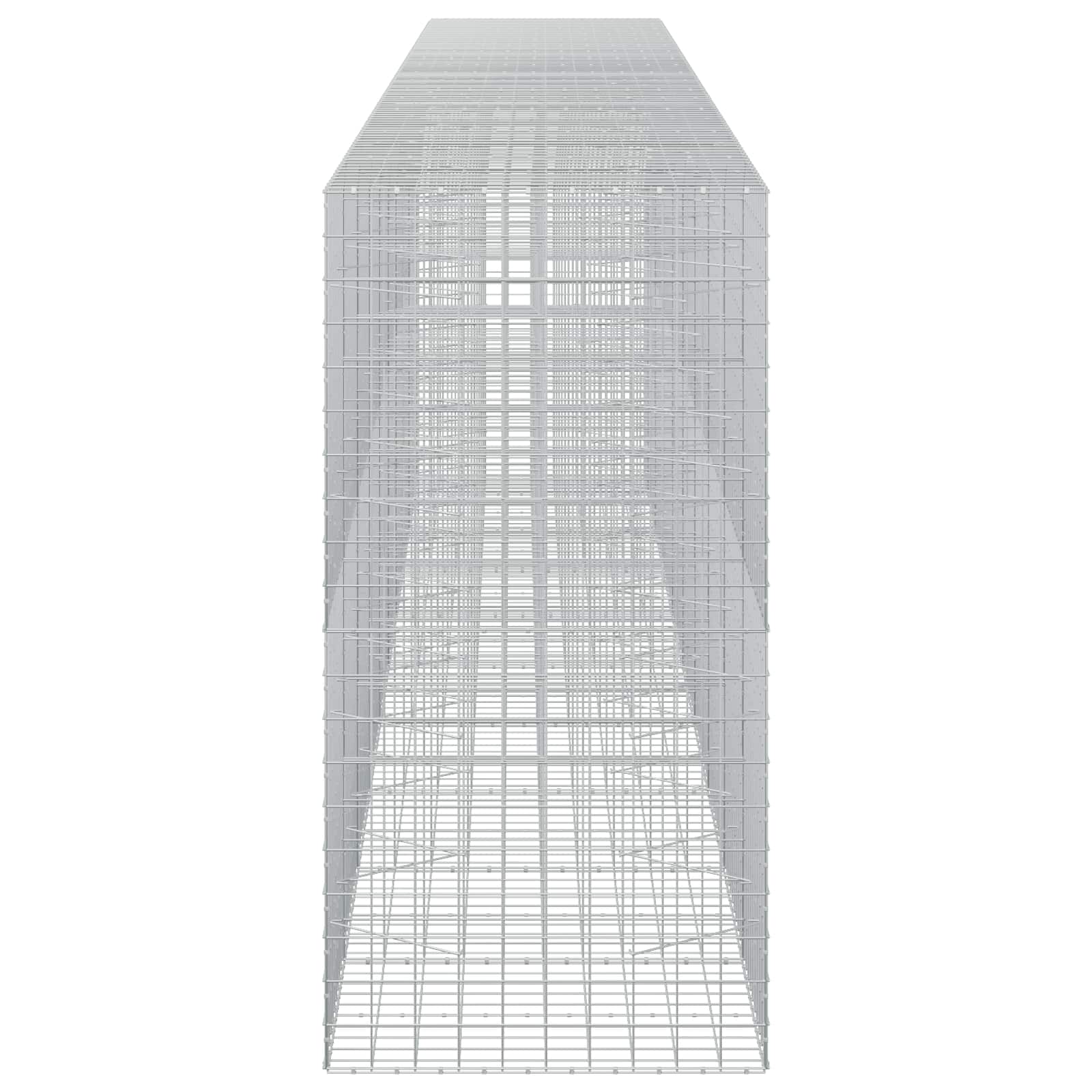 Gabion z žico 3,5 mm in mrežo 10x10 cm 950x100x200 cm