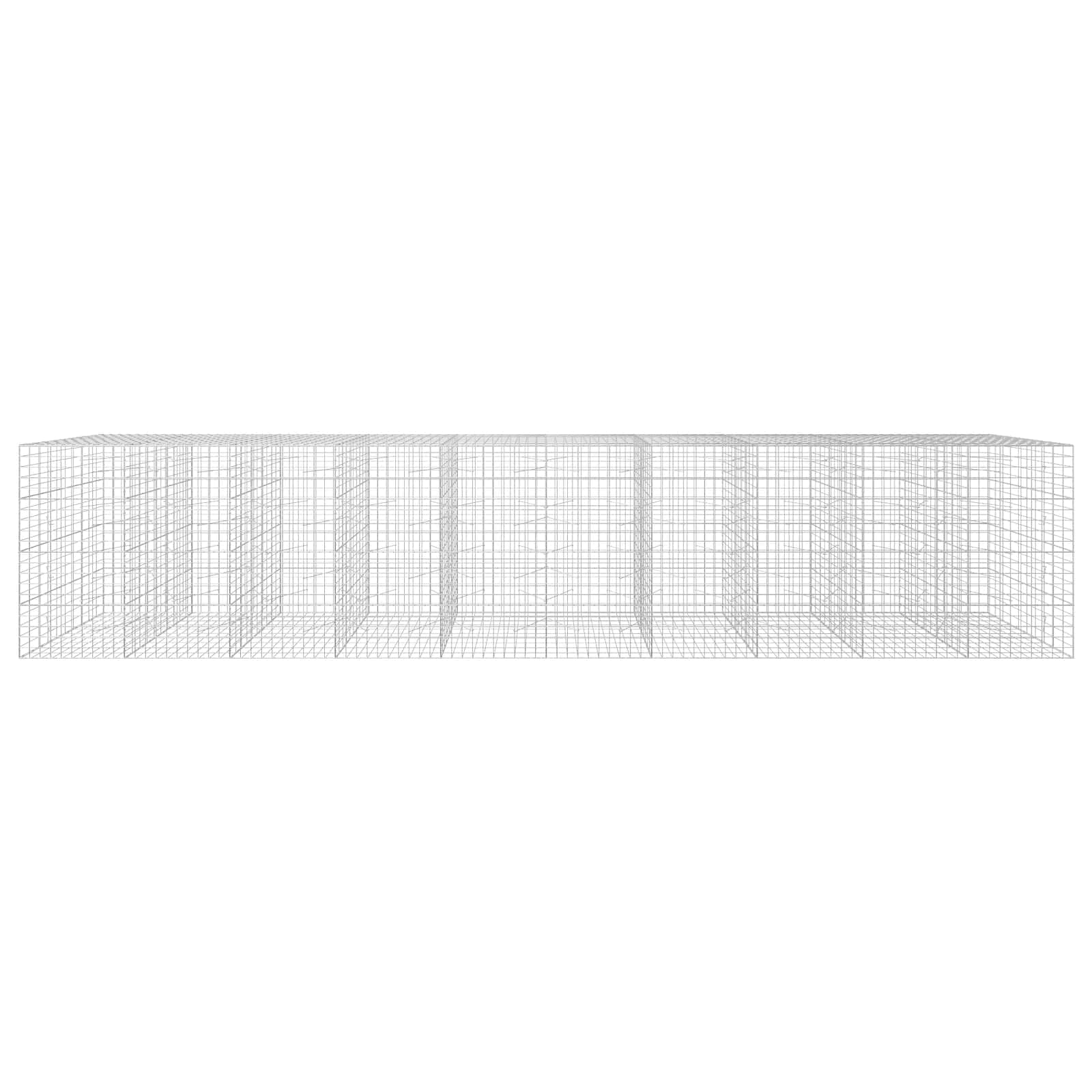 Gabion z žico 3,5 mm in mrežo 10x10 cm 1000x100x200 cm