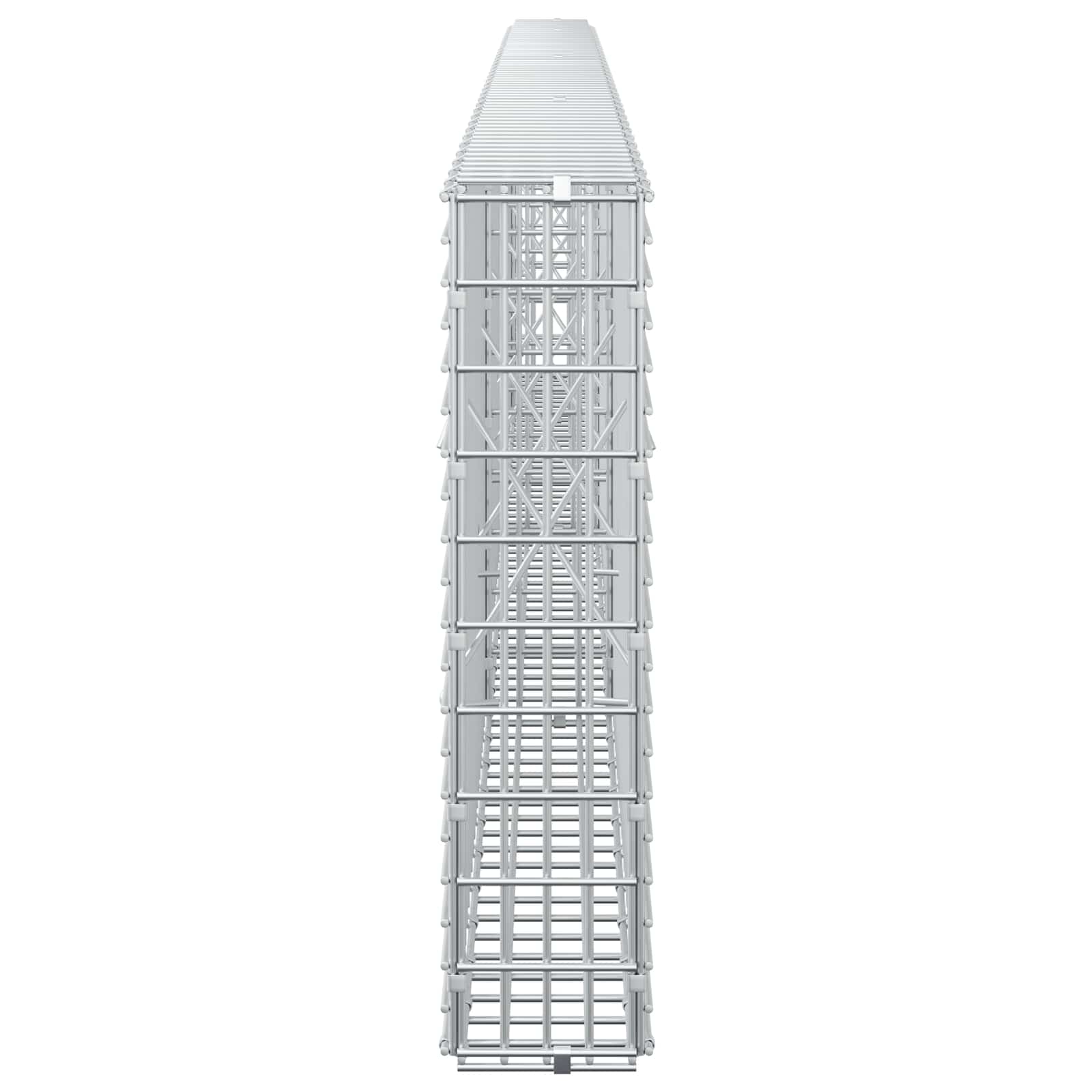 Γκαμπιόν με σύρμα 5 mm και πλέγμα 5x2,5 cm 350x10x50 εκ - Image 4