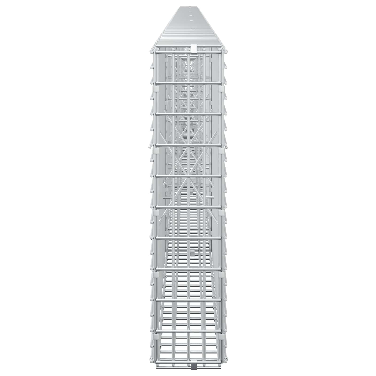 Γκαμπιόν με σύρμα 5 mm και πλέγμα 5x2,5 cm 650x10x50 εκ - Image 4