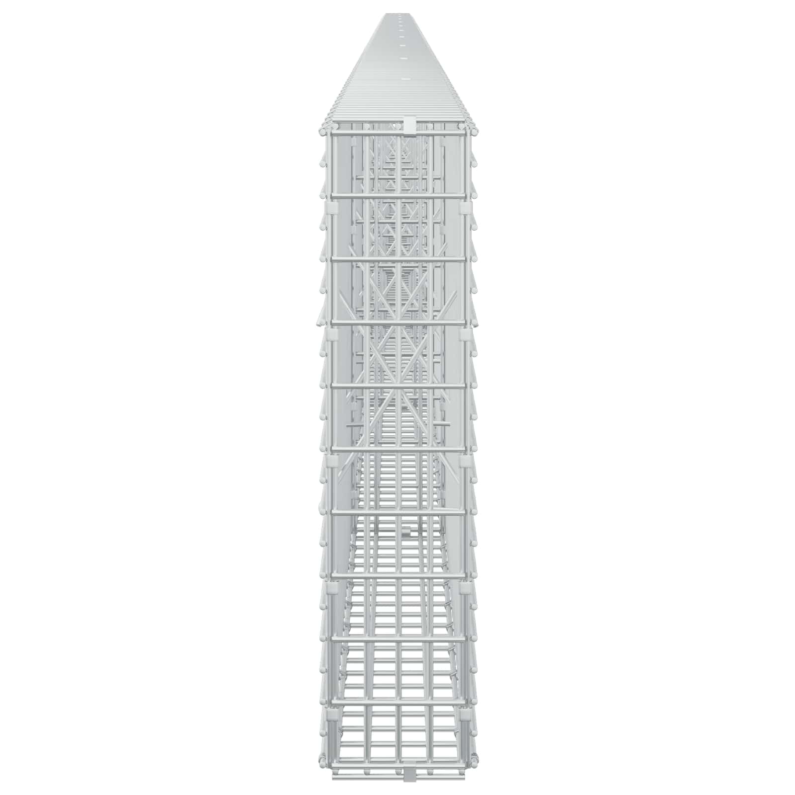 Γκαμπιόν με σύρμα 5 mm και πλέγμα 5x2,5 cm 1050x10x50 εκ - Image 4
