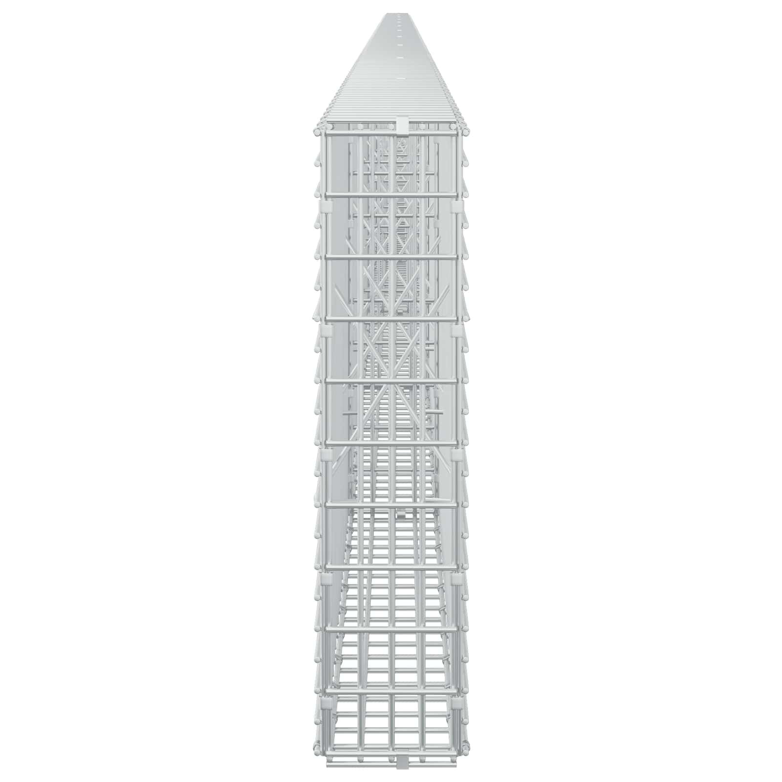 Γκαμπιόν με σύρμα 5 mm και πλέγμα 5x2,5 cm 1100x10x50 εκ - Image 4