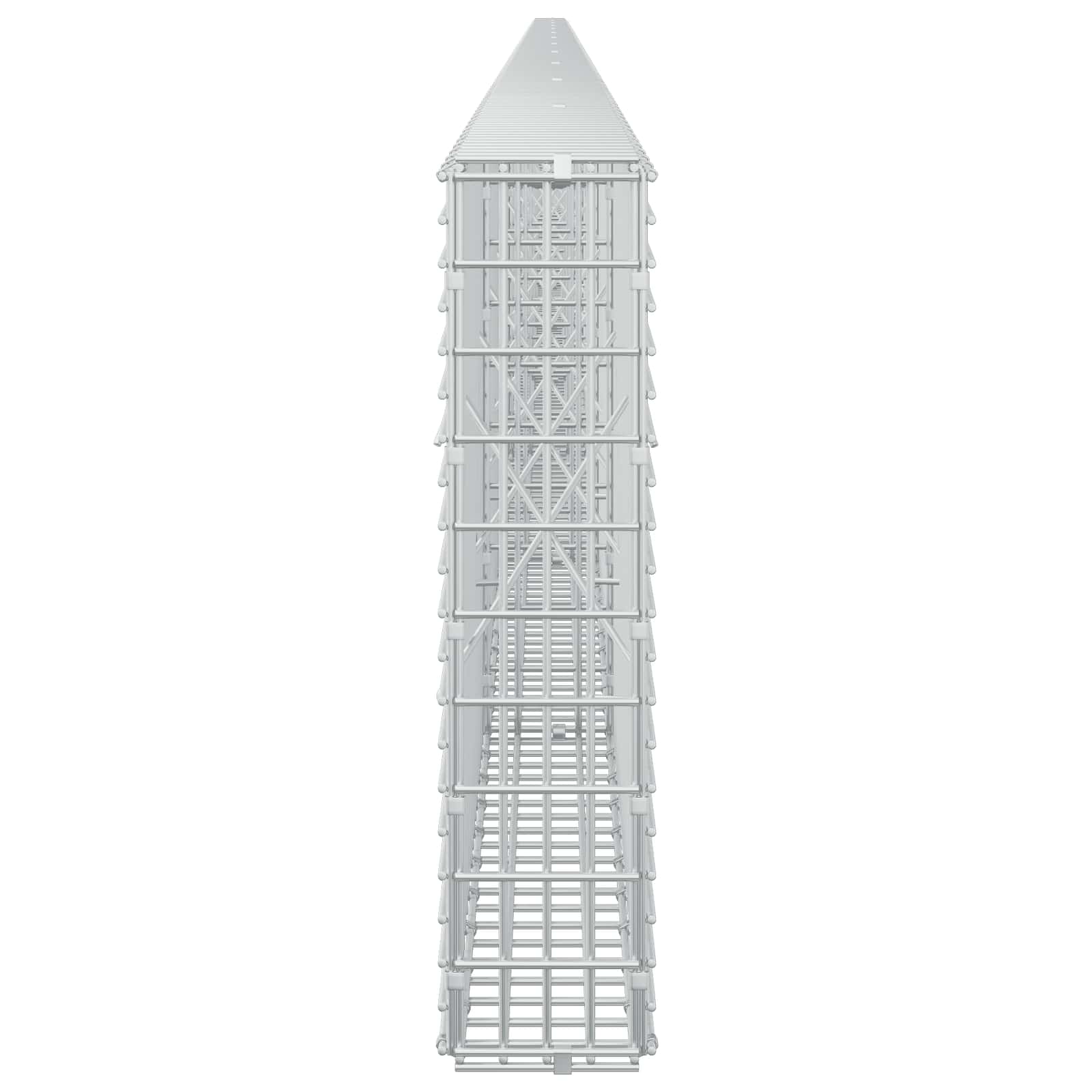 Γκαμπιόν με σύρμα 5 mm και πλέγμα 5x2,5 cm 1200x10x50 εκ - Image 4