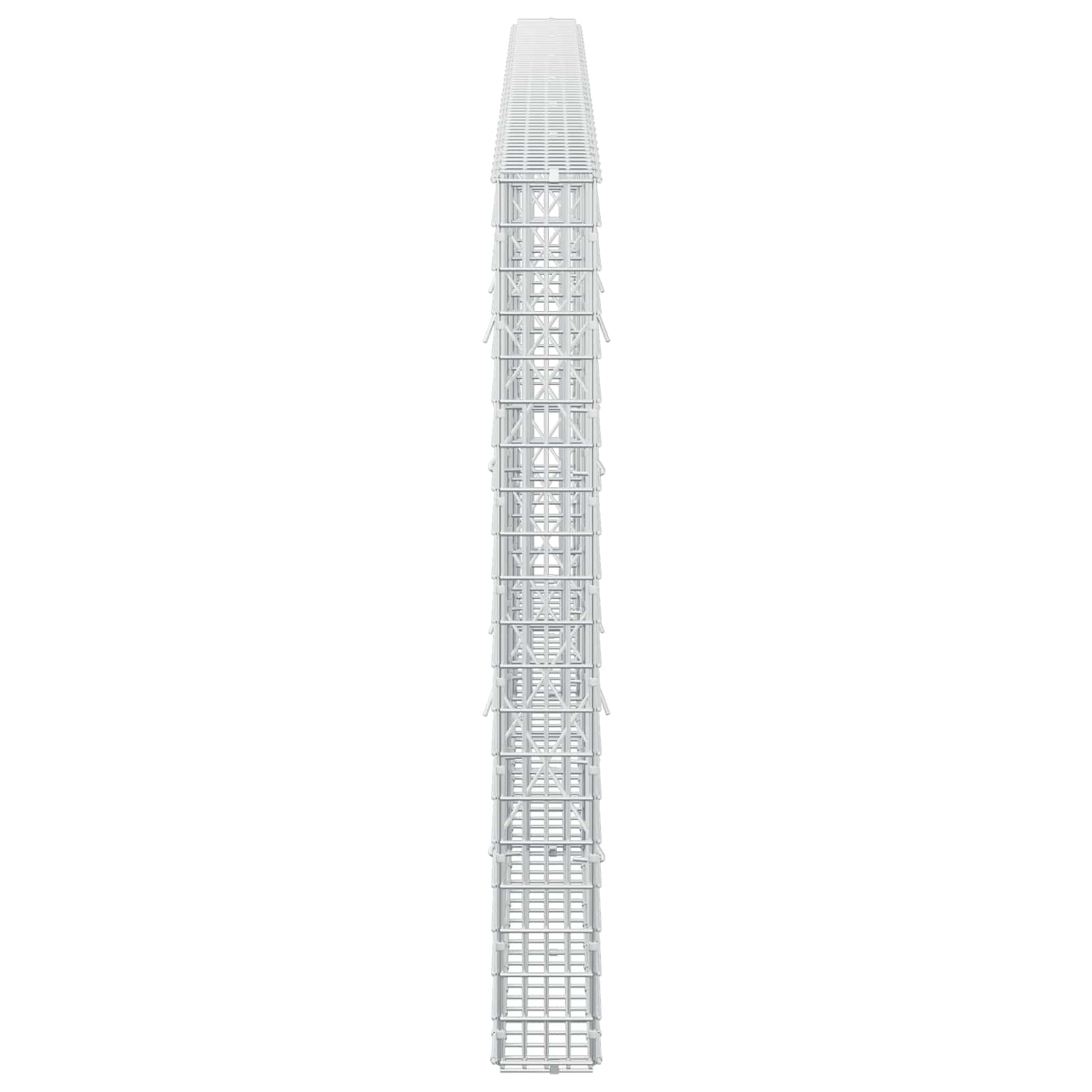 Γκαμπιόν με σύρμα 5 mm και πλέγμα 5x2,5 cm 300x10x100 εκ - Image 4