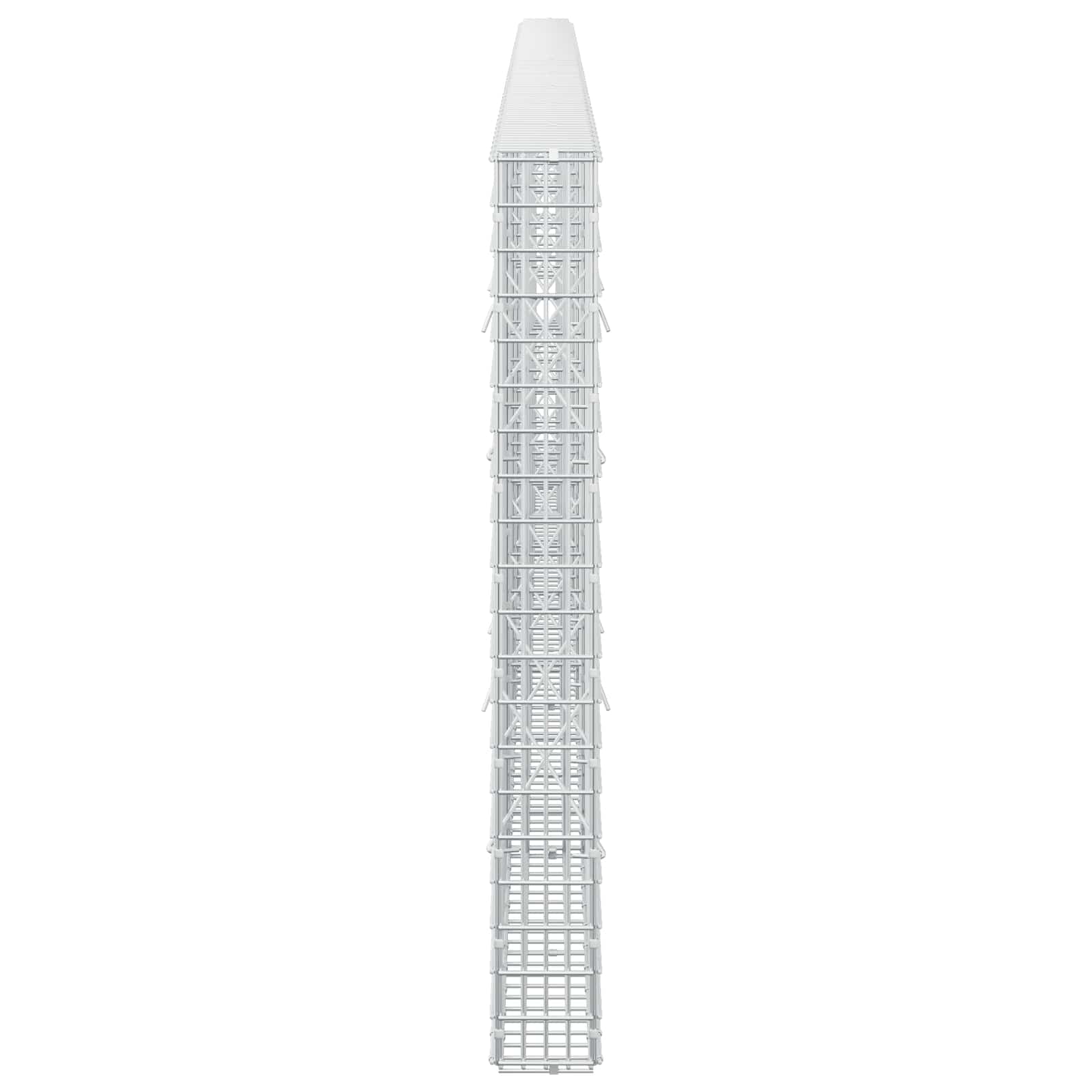 Γκαμπιόν με σύρμα 5 mm και πλέγμα 5x2,5 cm 500x10x100 εκ - Image 4
