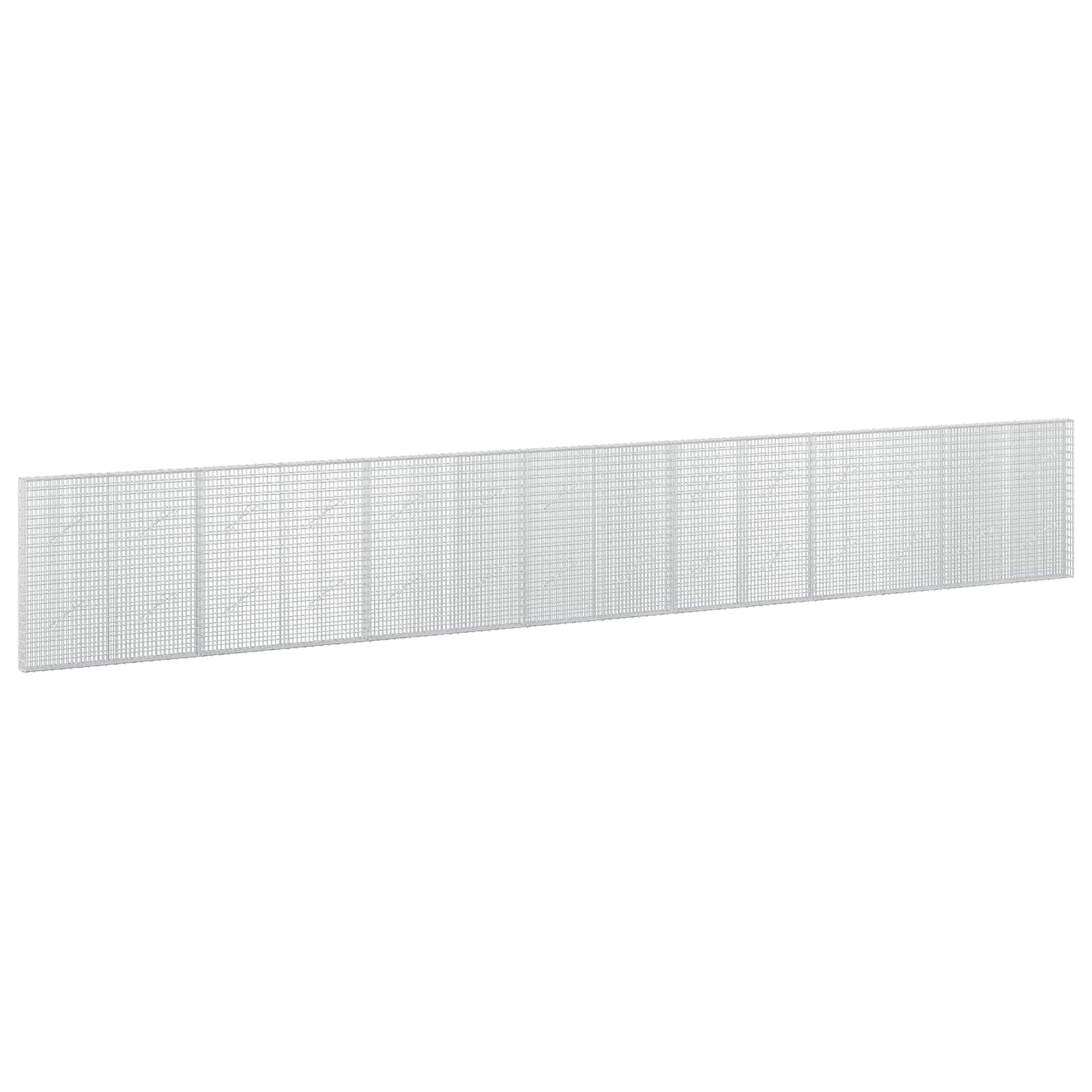 Γκαμπιόν με σύρμα 5 mm και πλέγμα 5x2,5 cm 700x10x100 εκ. - Image 2