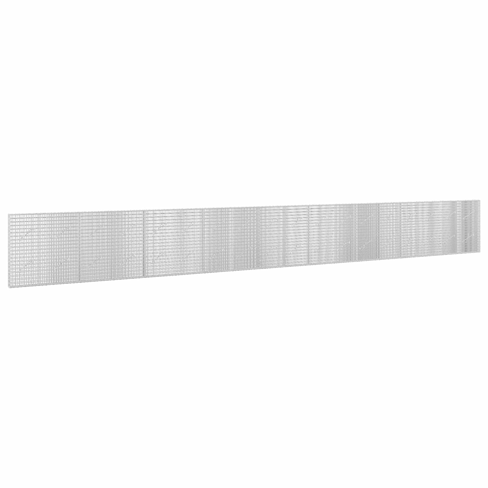 Γκαμπιόν με σύρμα 5 mm και πλέγμα 5x2,5 cm 900x10x100 εκ - Image 2