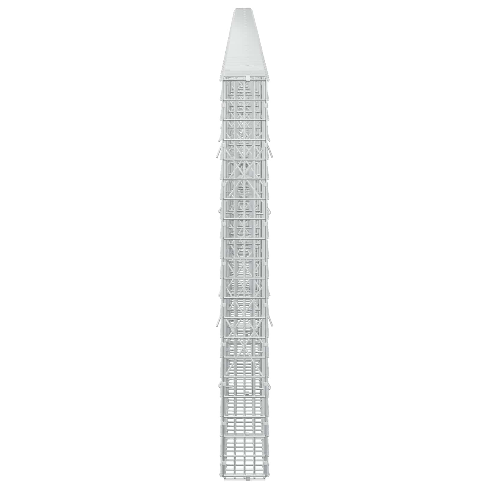 Γκαμπιόν με σύρμα 5 mm και πλέγμα 5x2,5 cm 900x10x100 εκ - Image 4