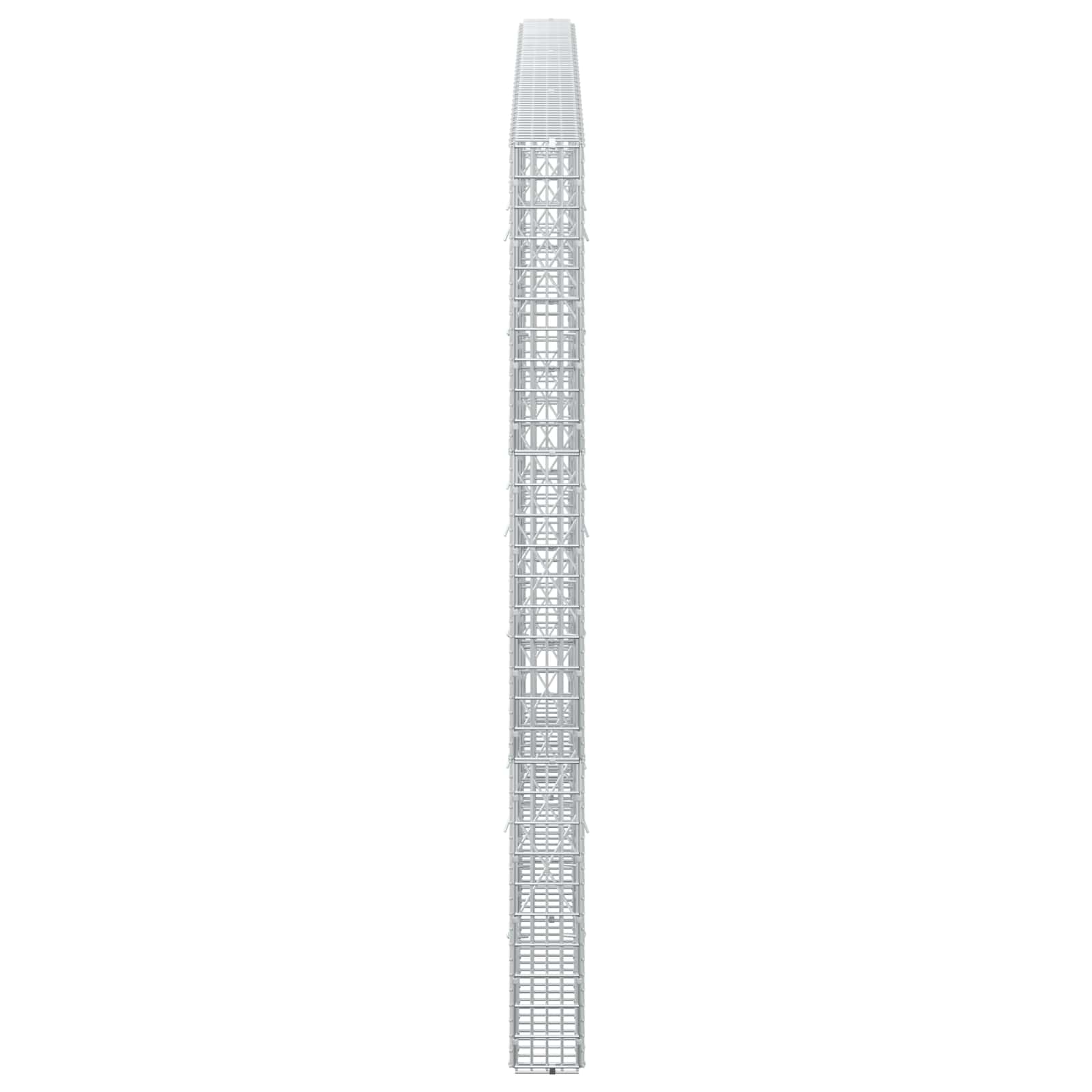 Γκαμπιόν με σύρμα 5 mm και πλέγμα 5x2,5 cm 300x10x150 εκ - Image 4