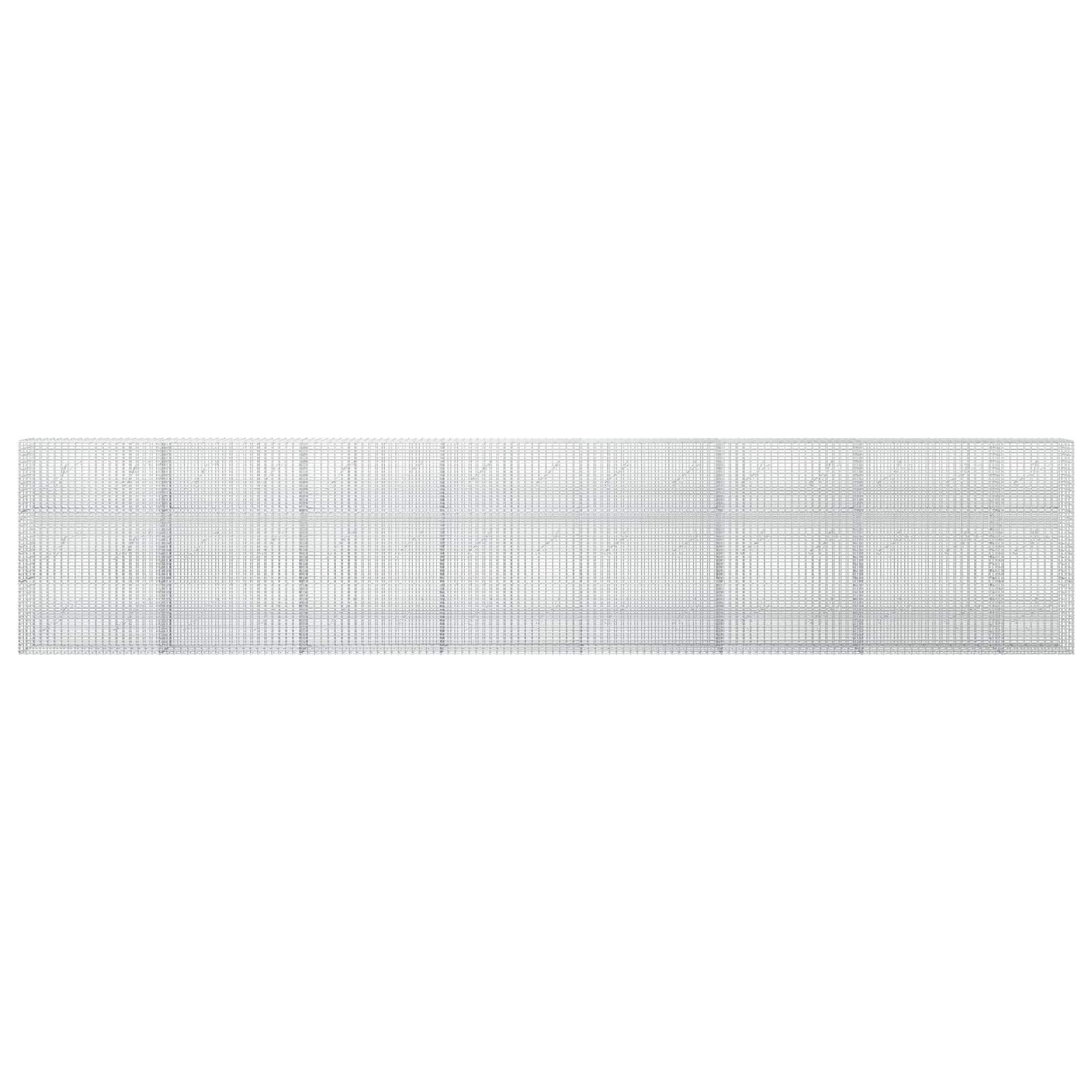 Γκαμπιόν με σύρμα 5 mm και πλέγμα 5x2,5 cm 750x10x150 εκ - Image 3