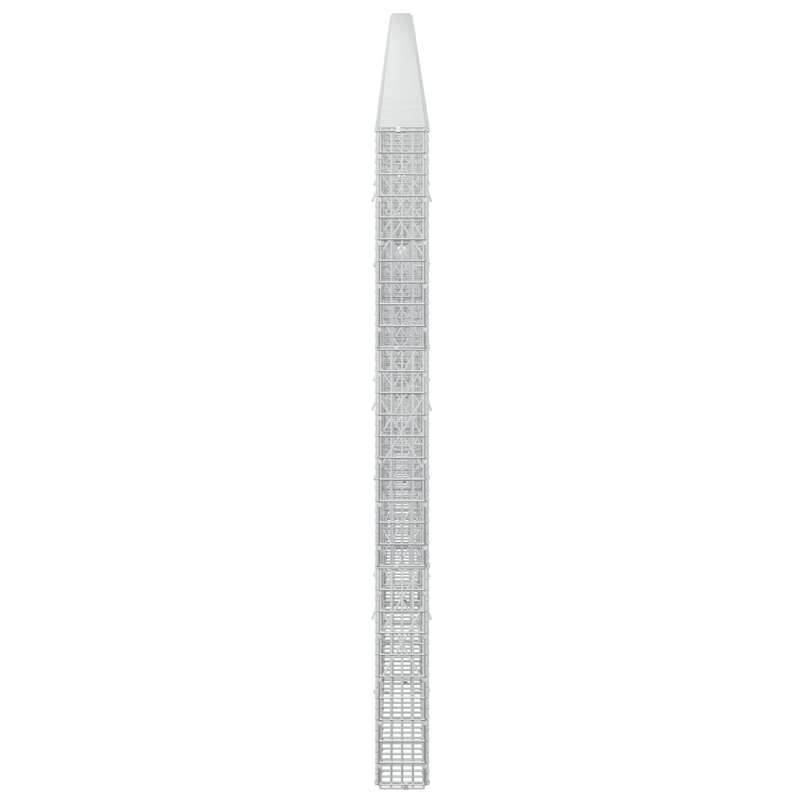 Γκαμπιόν με σύρμα 5 mm και πλέγμα 5x2,5 cm 1100x10x150 εκ - Image 4