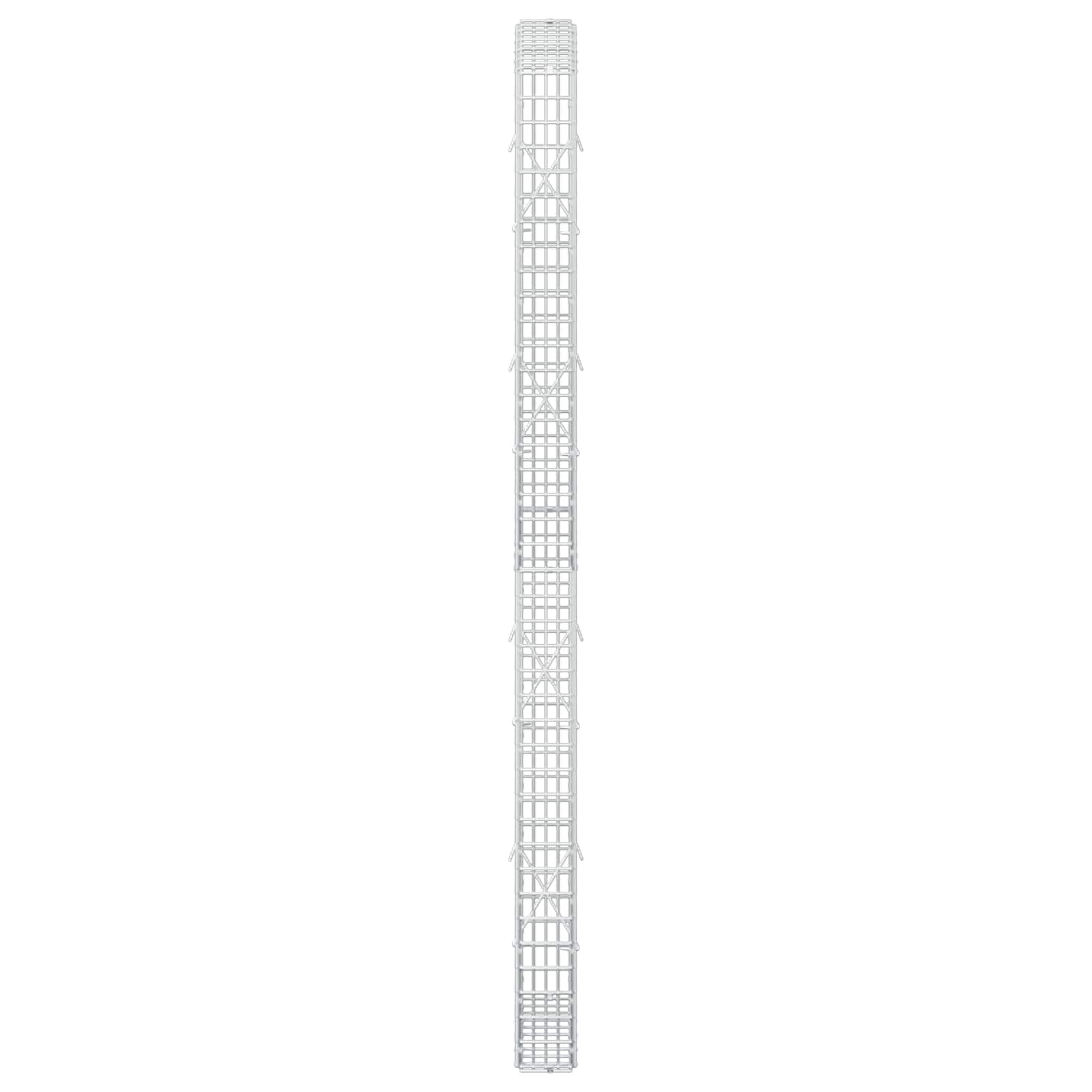 Γκαμπιόν με σύρμα 5 mm και πλέγμα 5x2,5 cm 50x10x200 εκ - Image 4