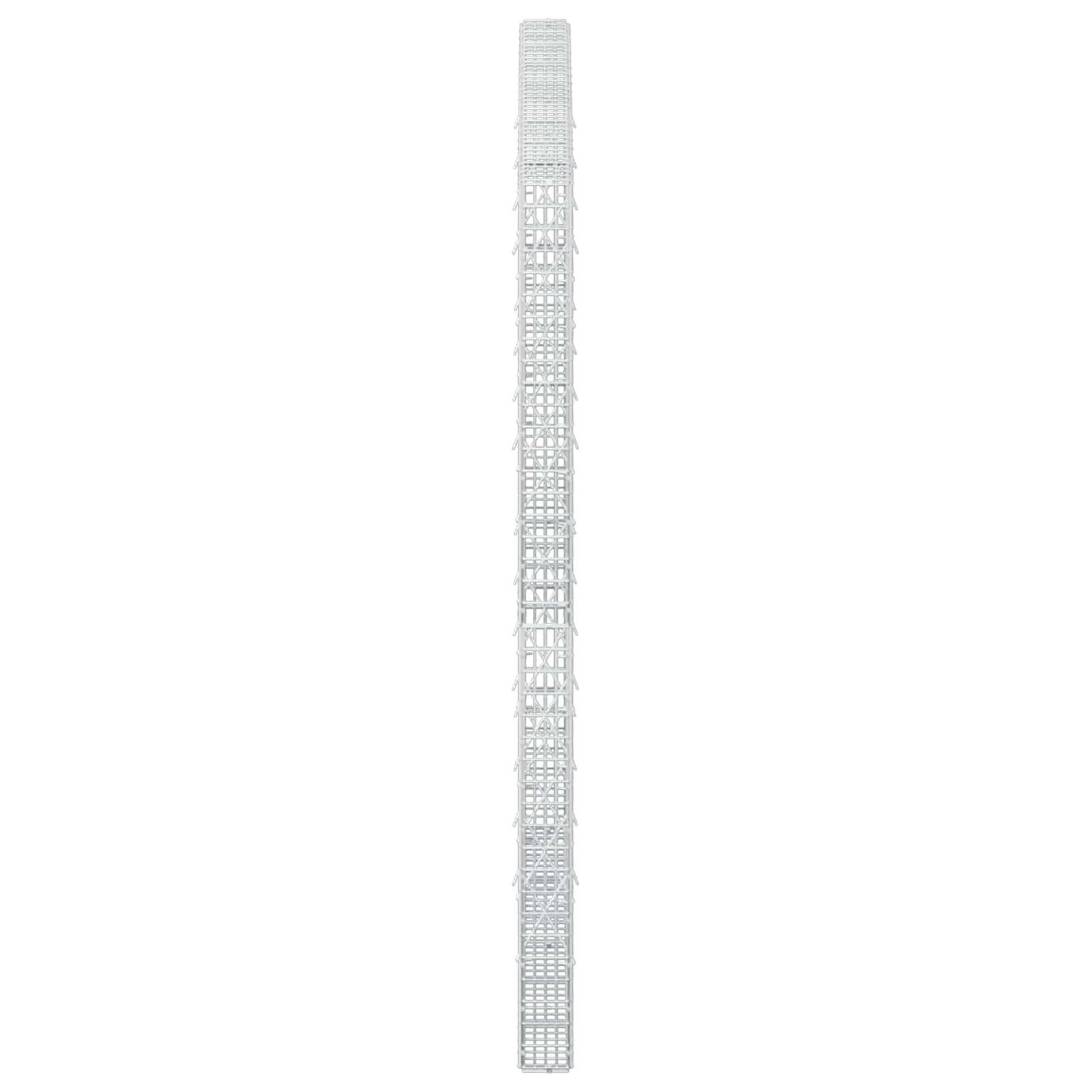 Γκαμπιόν με σύρμα 5 mm και πλέγμα 5x2,5 cm 200x10x200 εκ - Image 4
