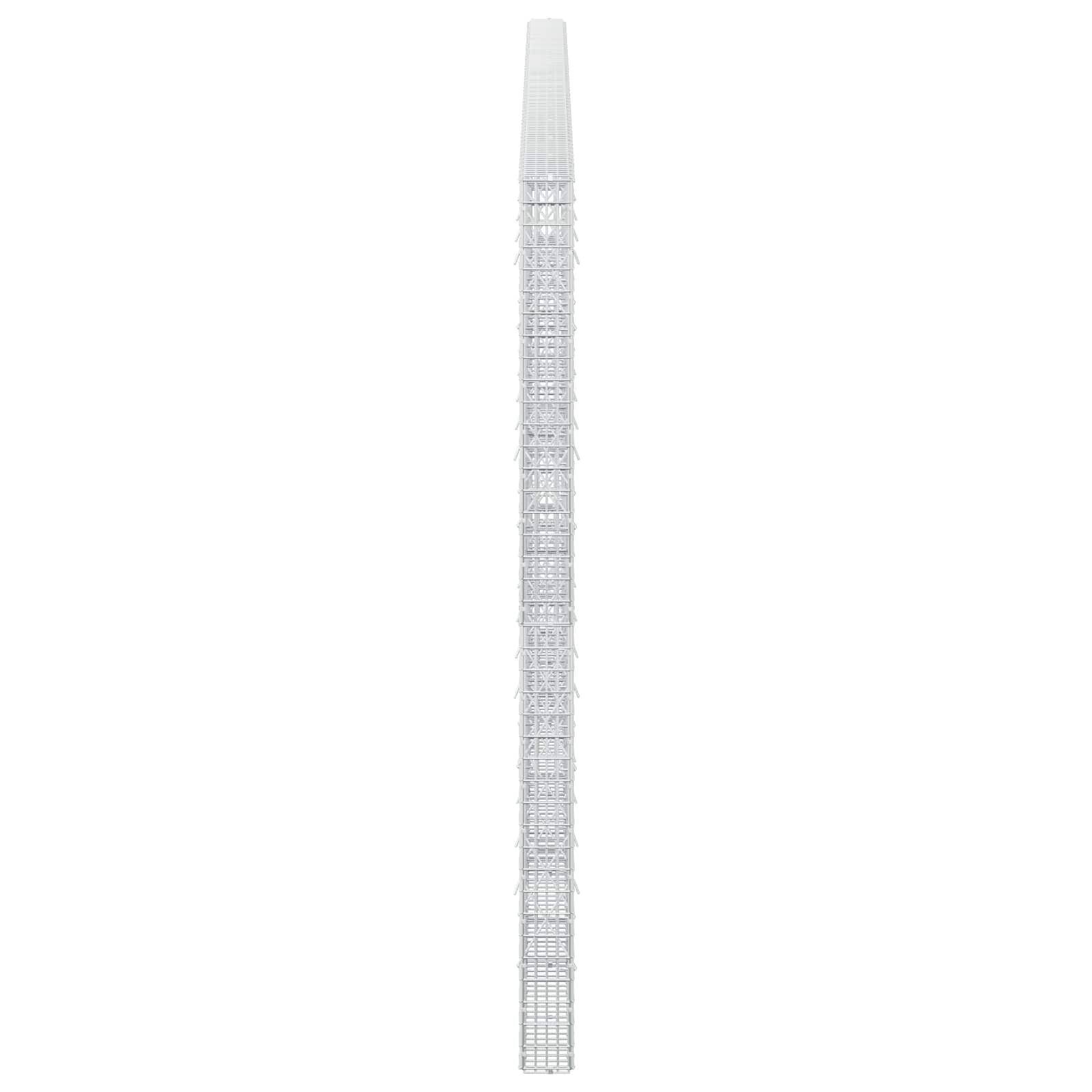 Γκαμπιόν με σύρμα 5 mm και πλέγμα 5x2,5 cm 550x10x200 εκ - Image 4