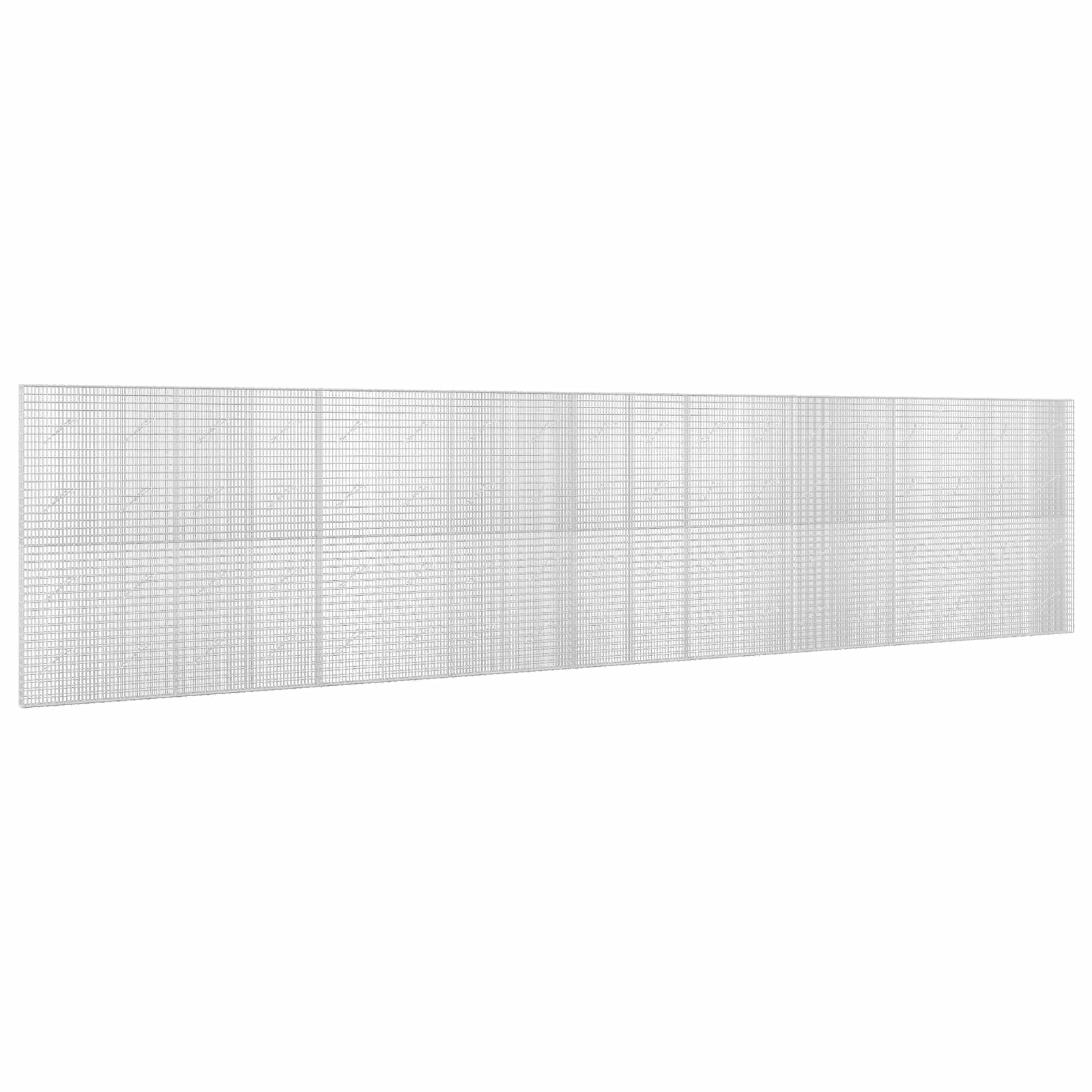 Γκαμπιόν με σύρμα 5 mm και πλέγμα 5x2,5 cm 900x10x200 εκ - Image 2