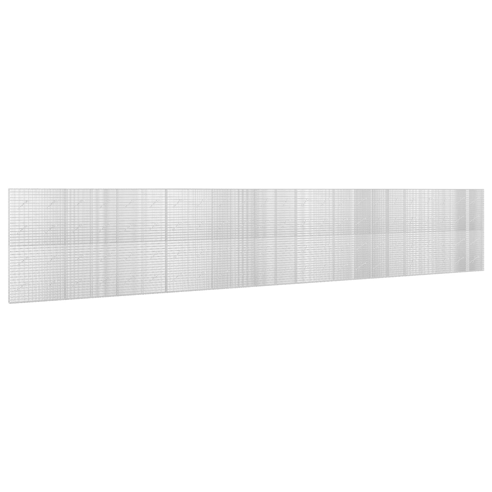 Γκαμπιόν με σύρμα 5 mm και πλέγμα 5x2,5 cm 1150x10x200 εκ - Image 2