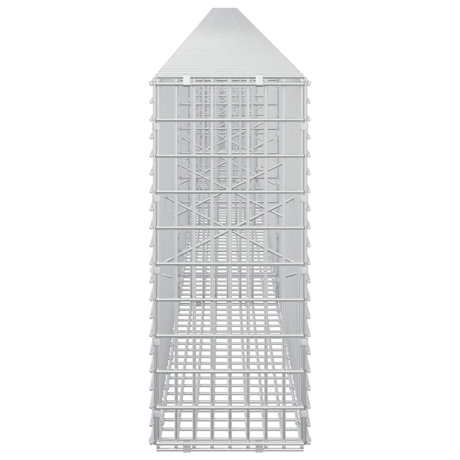 Γκαμπιόν με σύρμα 5 mm και πλέγμα 5x2,5 cm 1100x20x50 εκ - Image 4