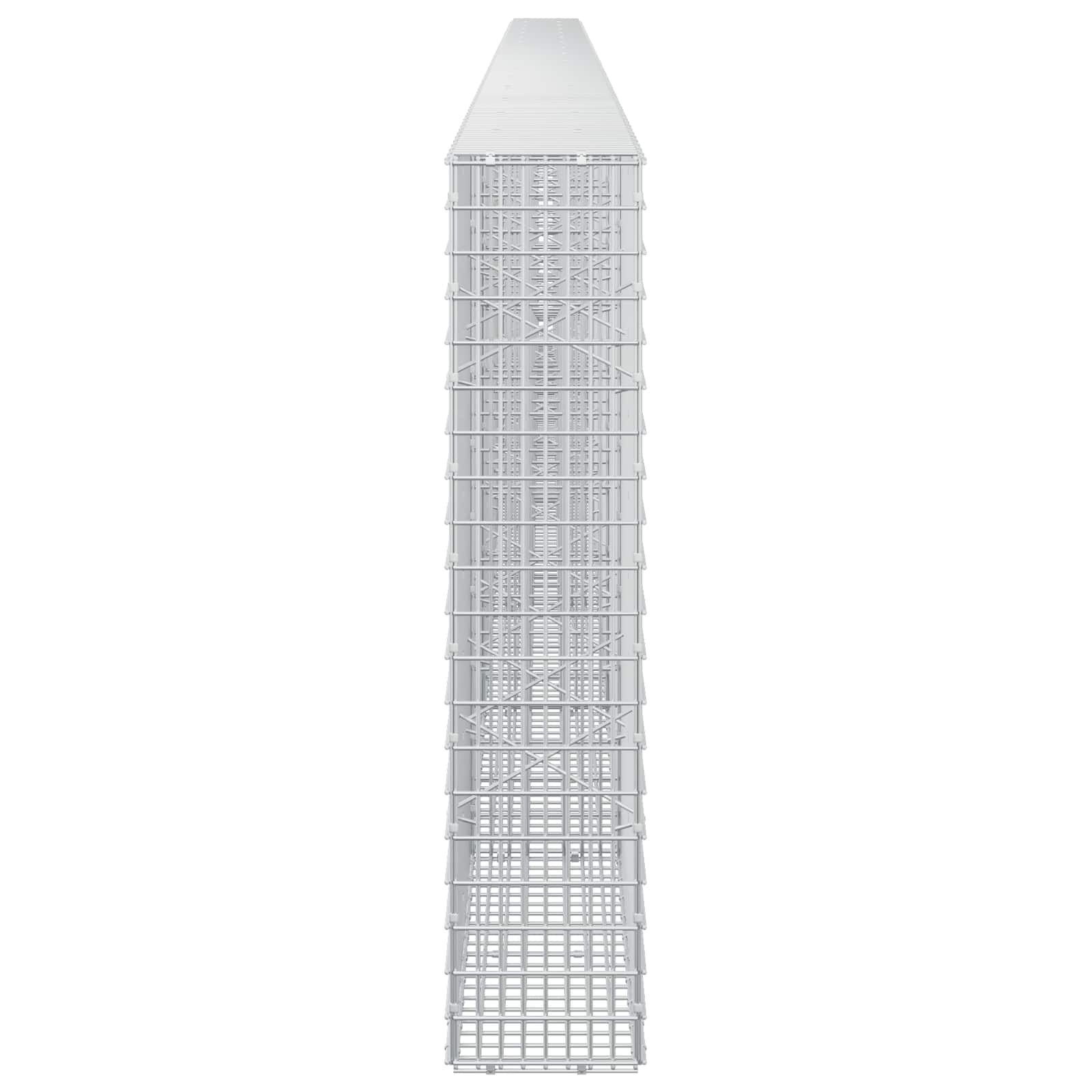 Γκαμπιόν με σύρμα 5 mm και πλέγμα 5x2,5 cm 800x20x100 εκ - Image 4