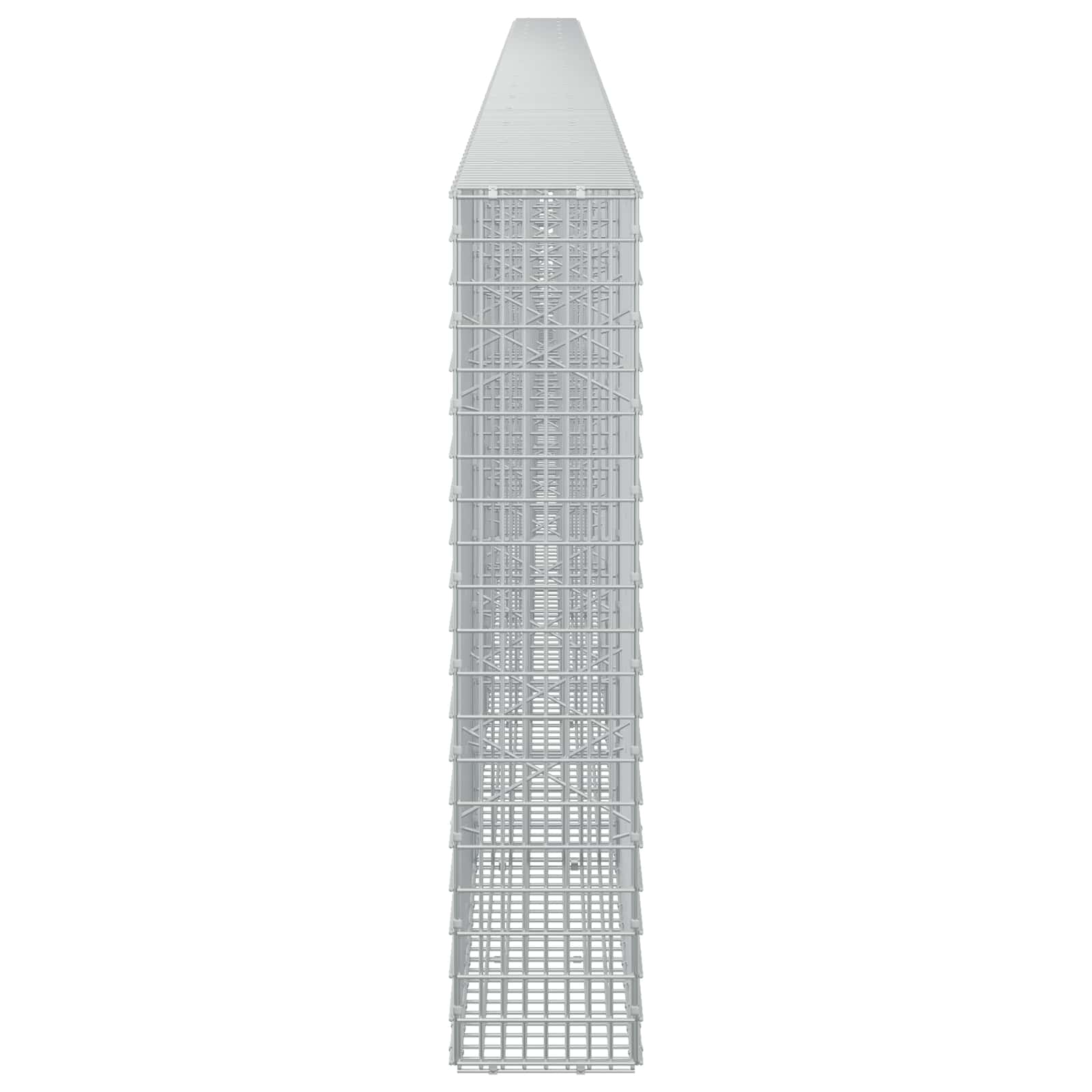 Γκαμπιόν με σύρμα 5 mm και πλέγμα 5x2,5 cm 900x20x100 εκ - Image 4