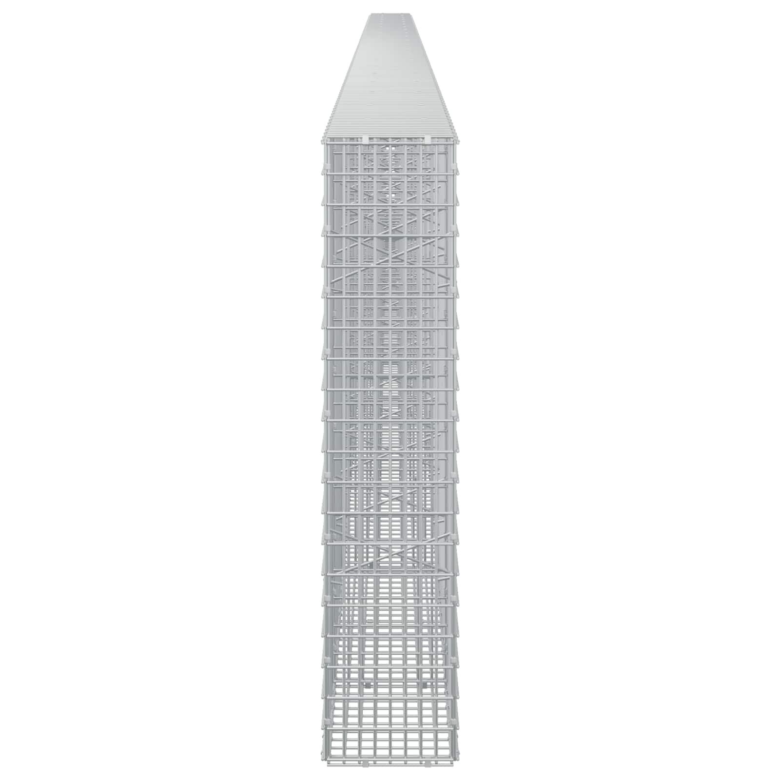 Γκαμπιόν με σύρμα 5 mm και πλέγμα 5x2,5 cm 1050x20x100 εκ - Image 4