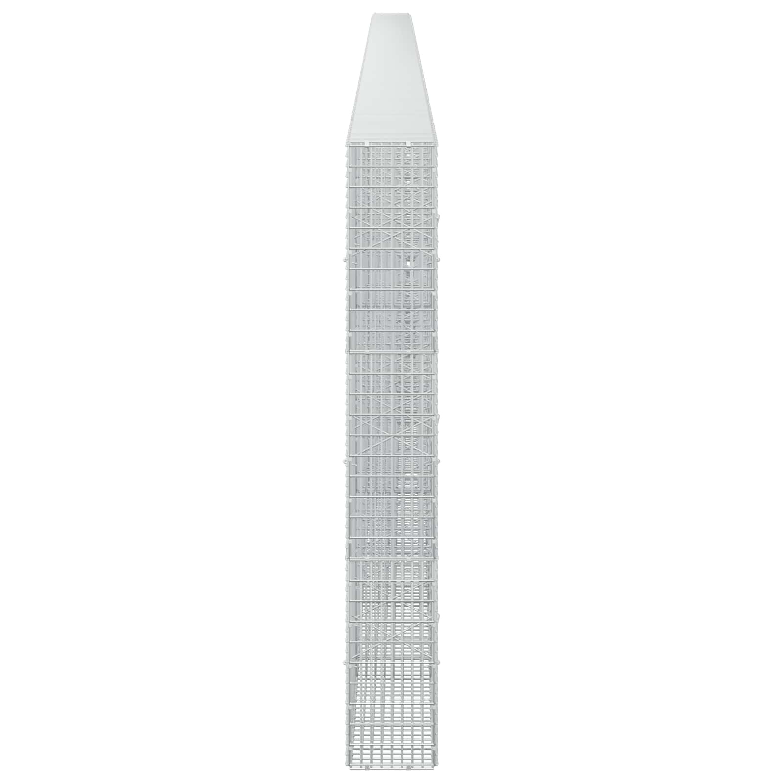 Γκαμπιόν με σύρμα 5 mm και πλέγμα 5x2,5 cm 1200x20x150 εκ - Image 4