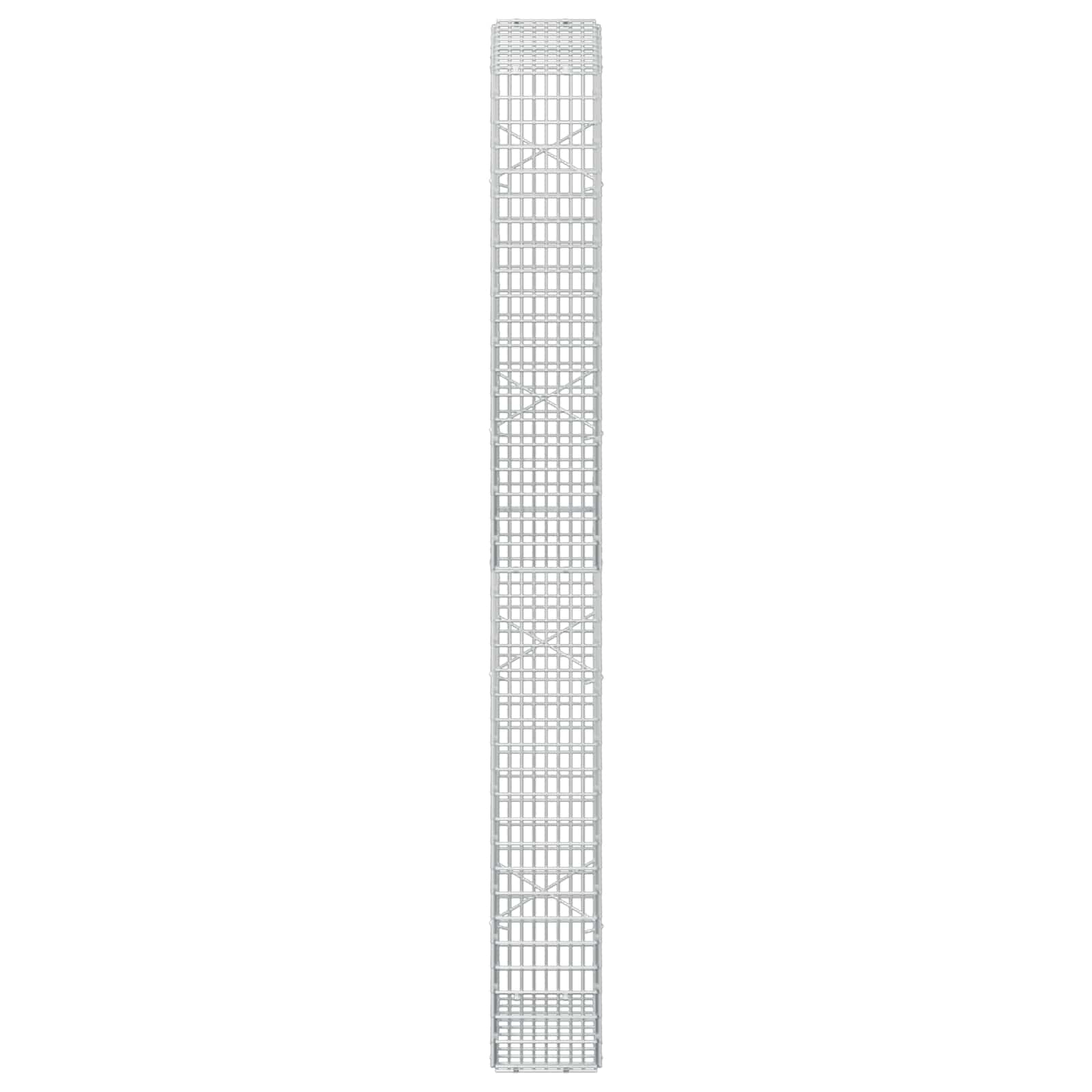 Γκαμπιόν με σύρμα 5 mm και πλέγμα 5x2,5 cm 50x20x200 εκ - Image 4