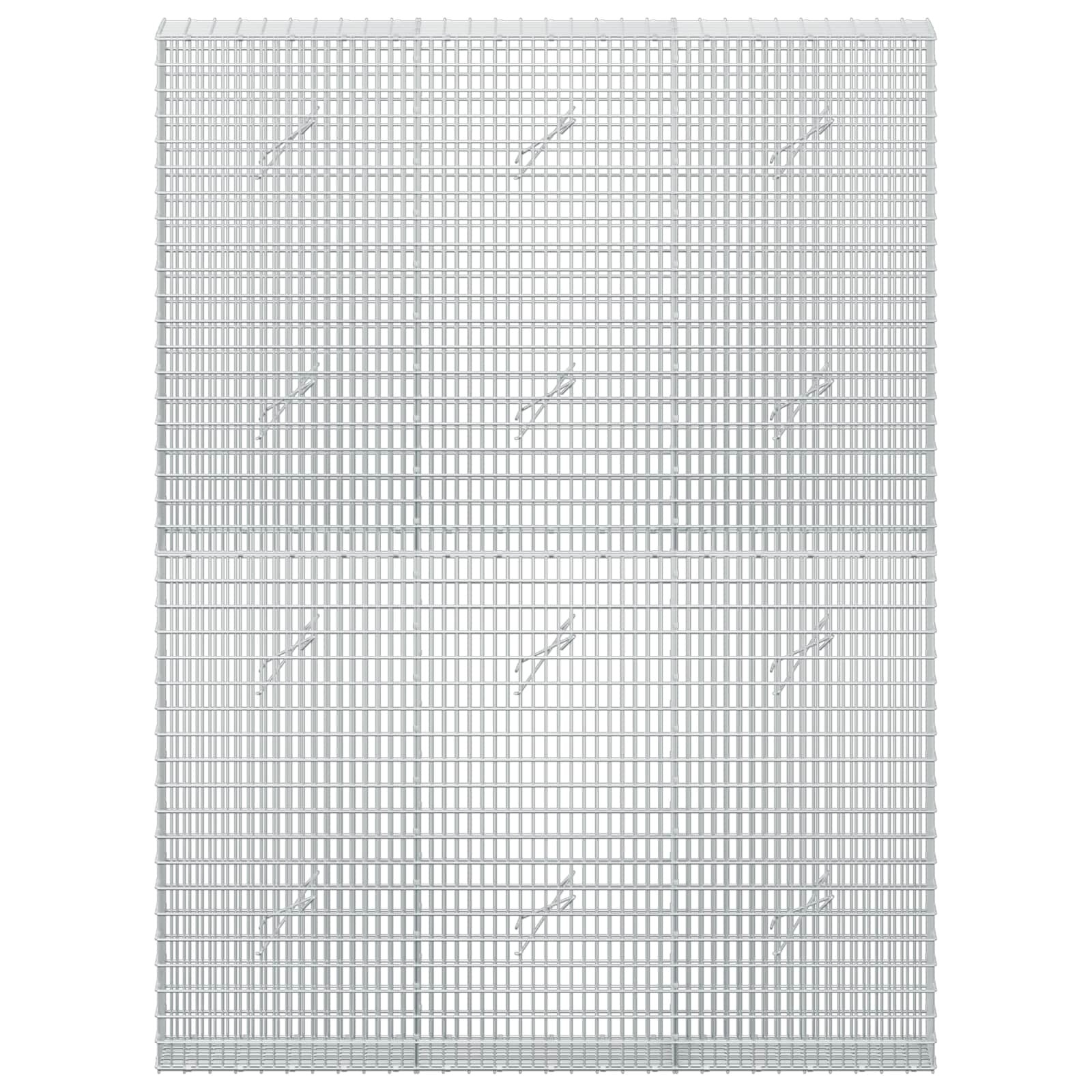 Γκαμπιόν με σύρμα 5 mm και πλέγμα 5x2,5 cm 150x20x200 εκ - Image 3