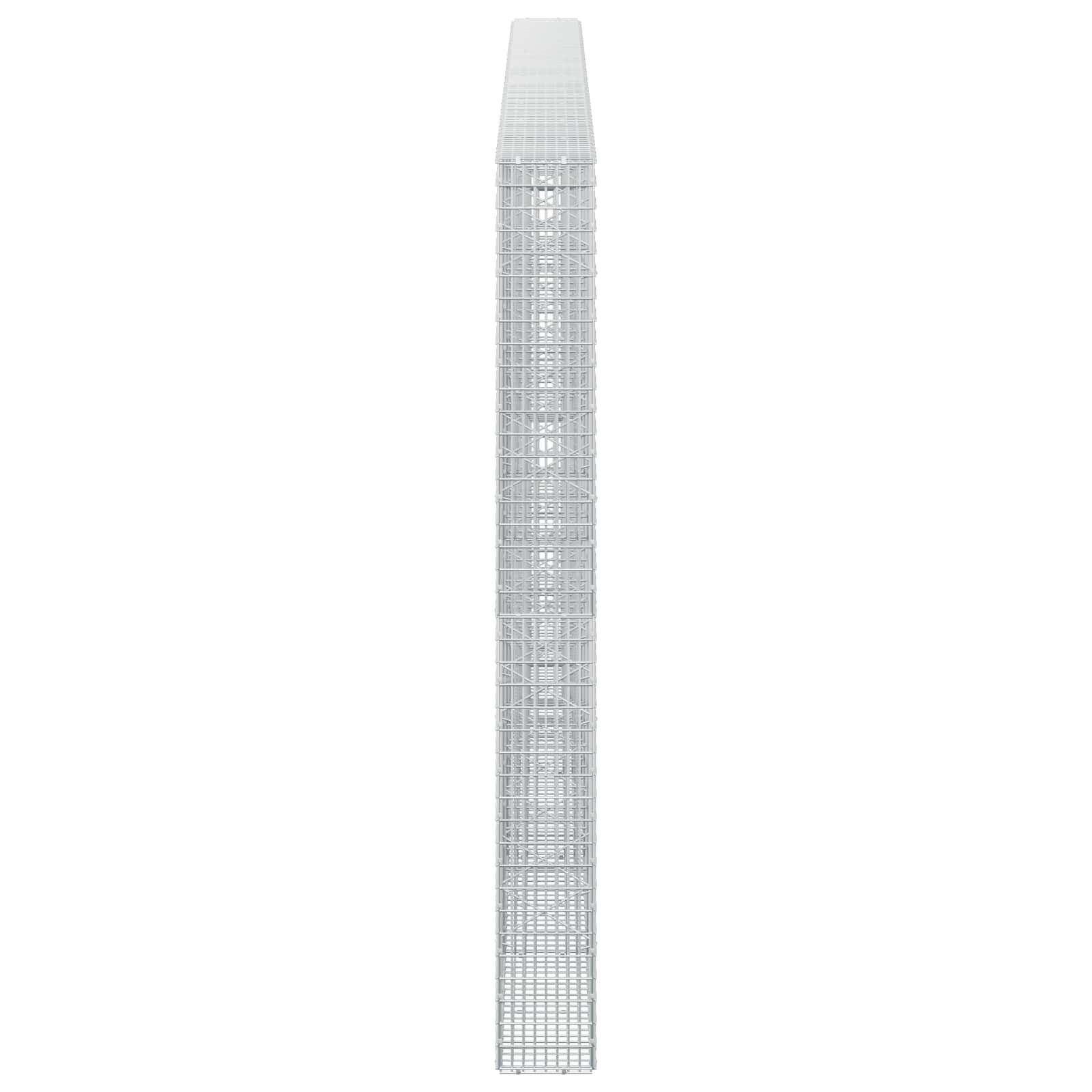 Γκαμπιόν με σύρμα 5 mm και πλέγμα 5x2,5 cm 500x20x200 εκ - Image 4