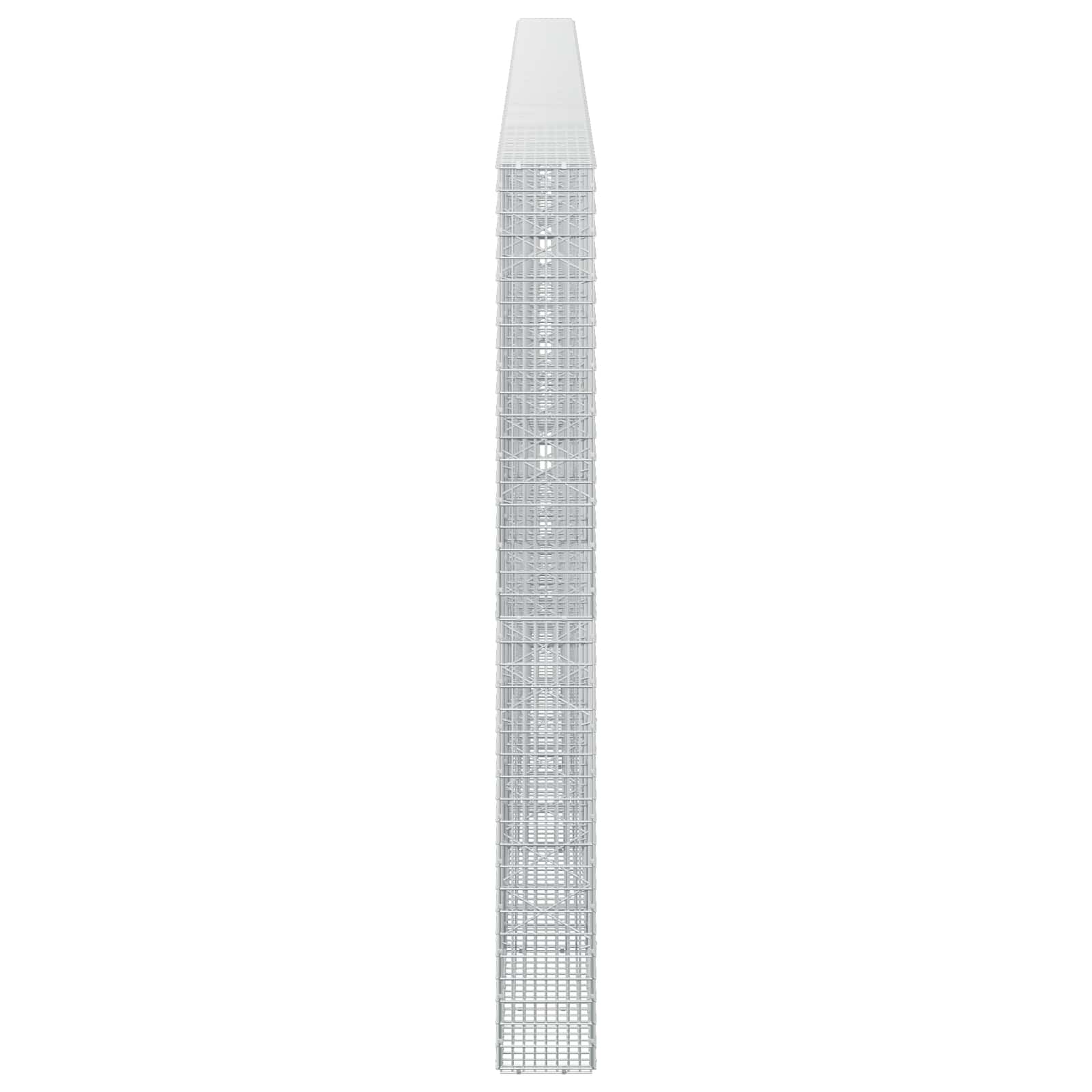Γκαμπιόν με σύρμα 5 mm και πλέγμα 5x2,5 cm 700x20x200 εκ - Image 4