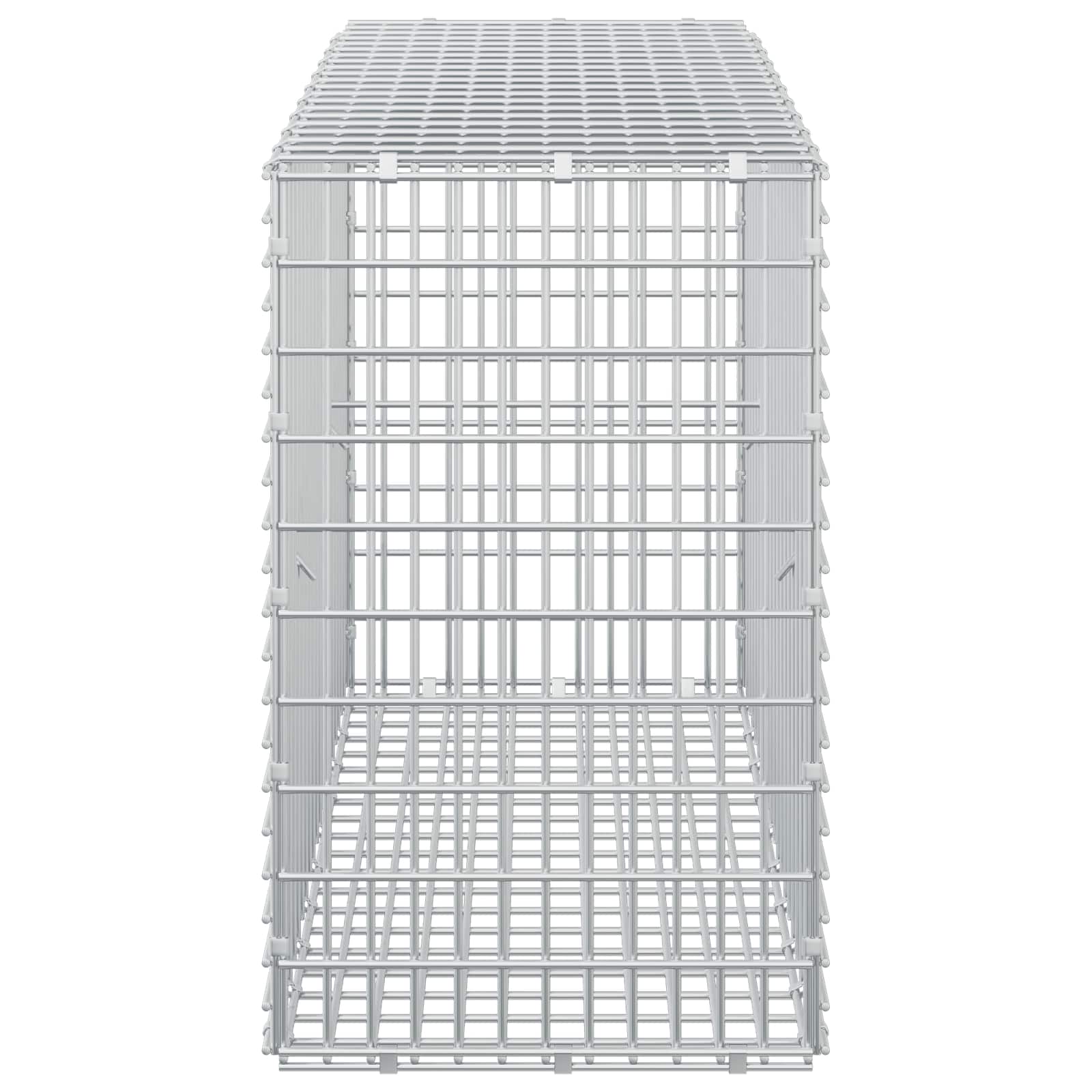 Gabion z žico 5 mm in mrežo 5x2,5 cm 100x30x50 cm