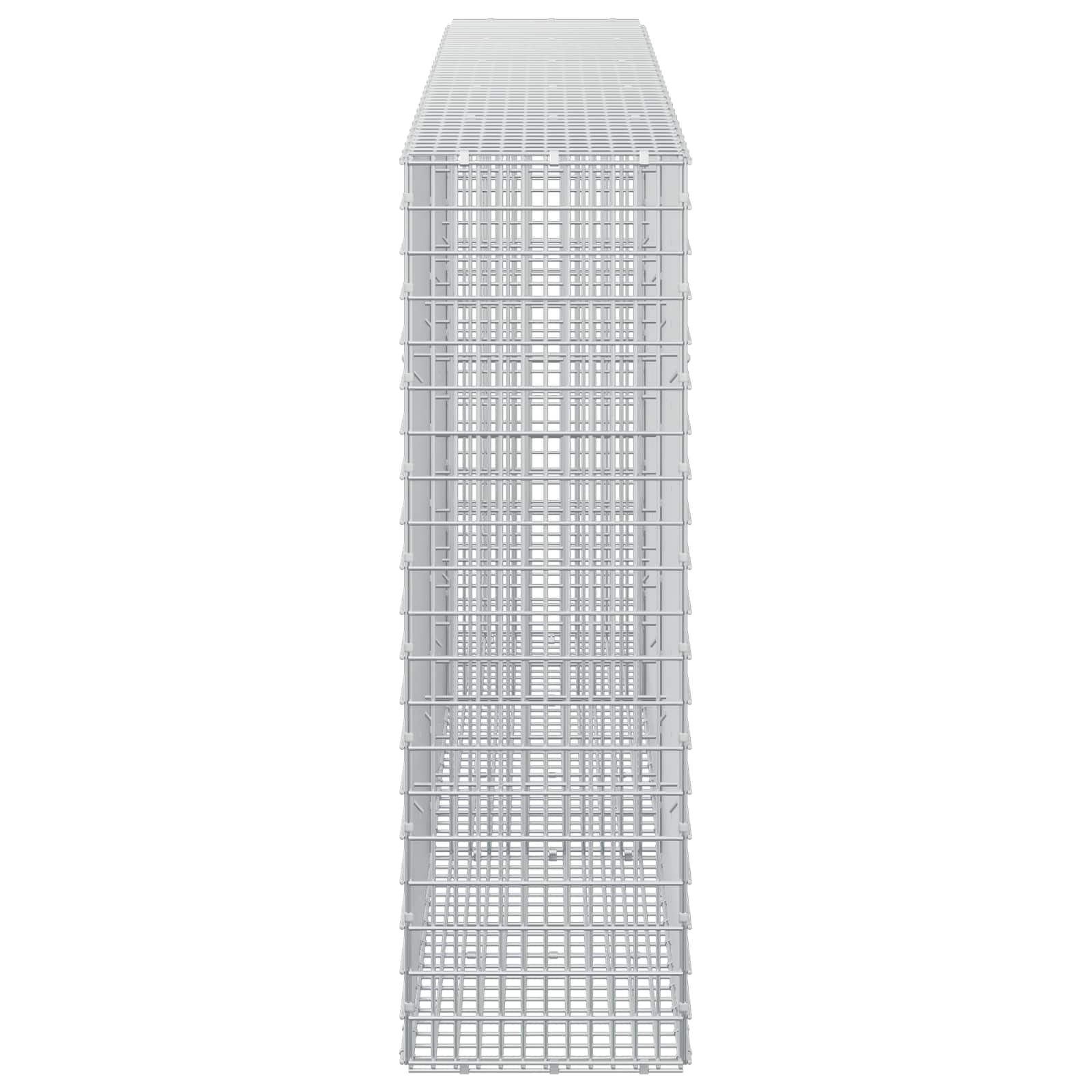 Γκαμπιόν με σύρμα 5 mm και πλέγμα 5x2,5 cm 250x30x100 εκ - Image 4